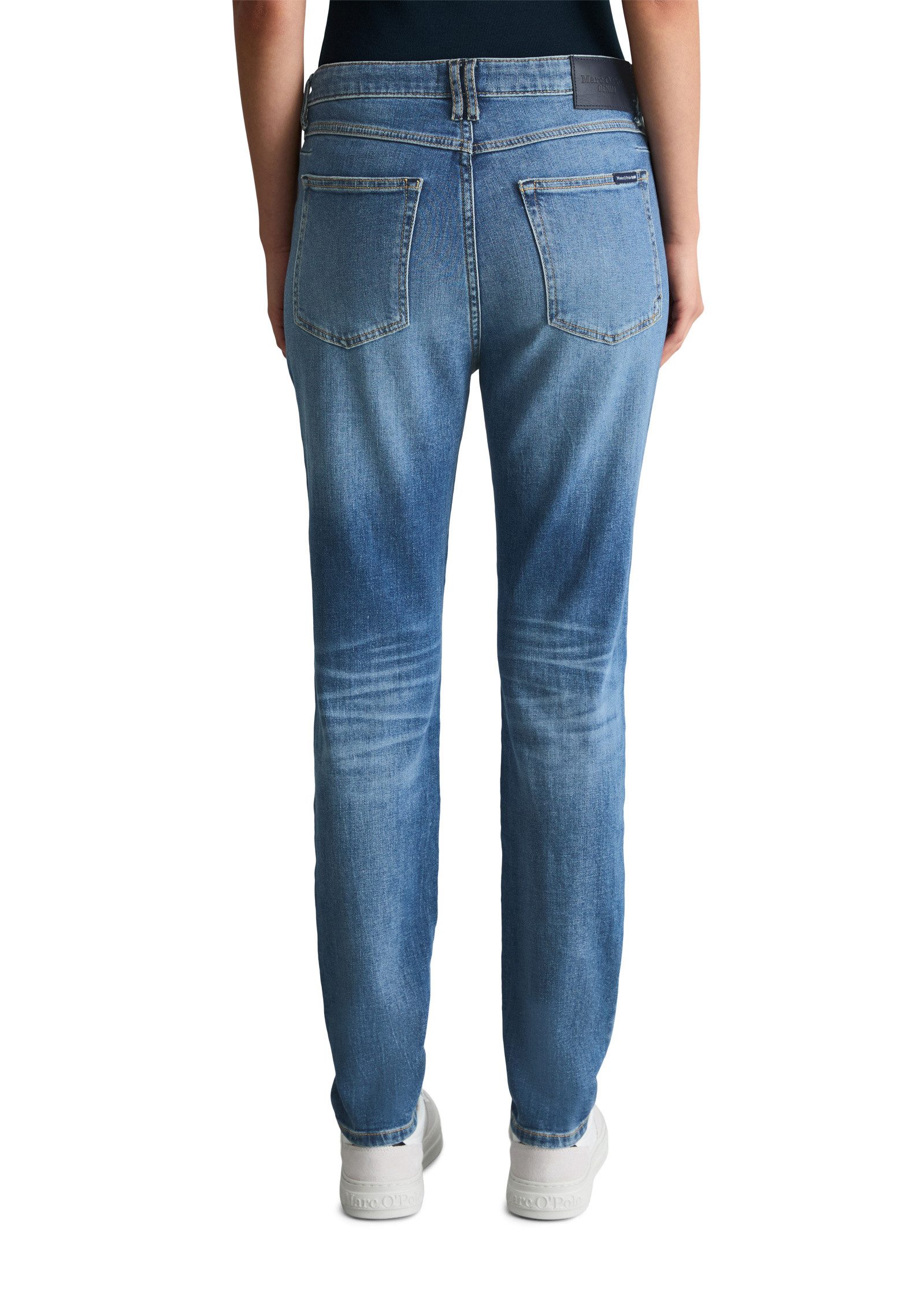 Marc O'Polo DENIM Boyfriend-Jeans aus Organic Cotton-Mix