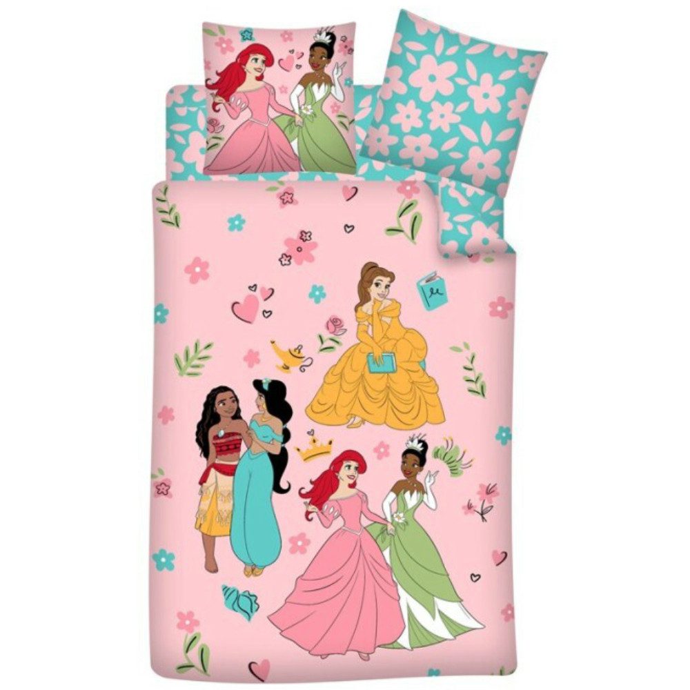 Disney Bettwäsche Disney Prinzessinnen Kinder Bettwäsche 2tlg. Set 135x200 günstig online kaufen