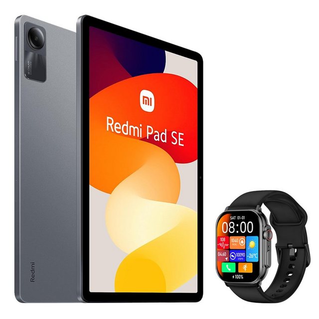 Xiaomi Redmi Pad SE 8GB +256GB & Smart Watch Tablet (11