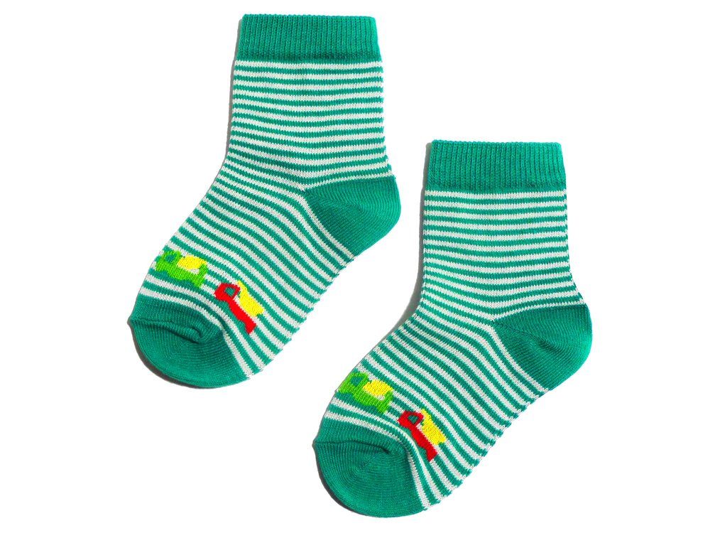 Sport Funktionswäsche WERI SPEZIALS Strumpfhersteller GmbH Socken Kinder Socken 5-er Pack Bunte Autos aus Baumwolle (Set) 5er-Pa