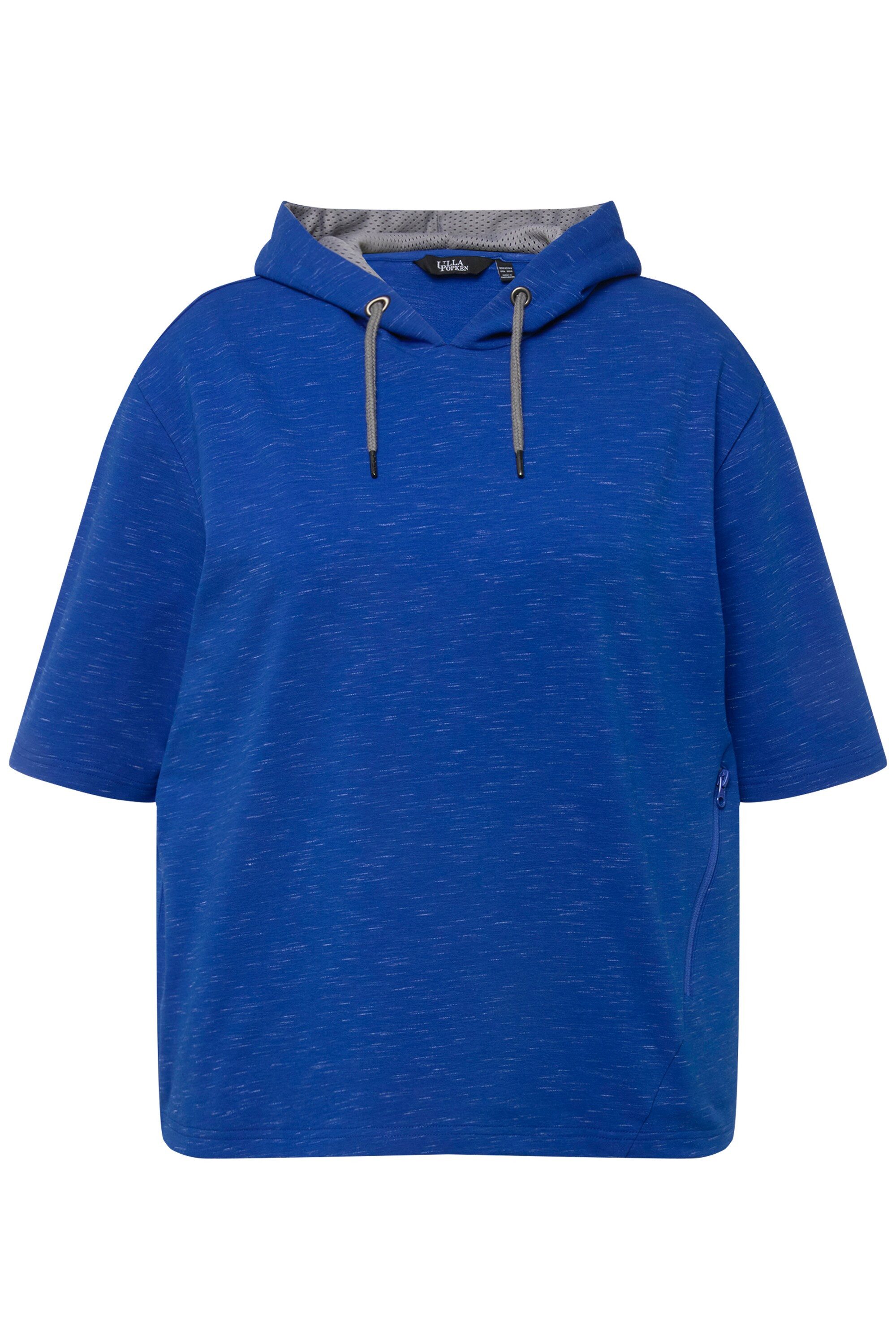 Ulla Popken Sweatshirt Sweatshirt Zipptasche Oversized günstig online kaufen