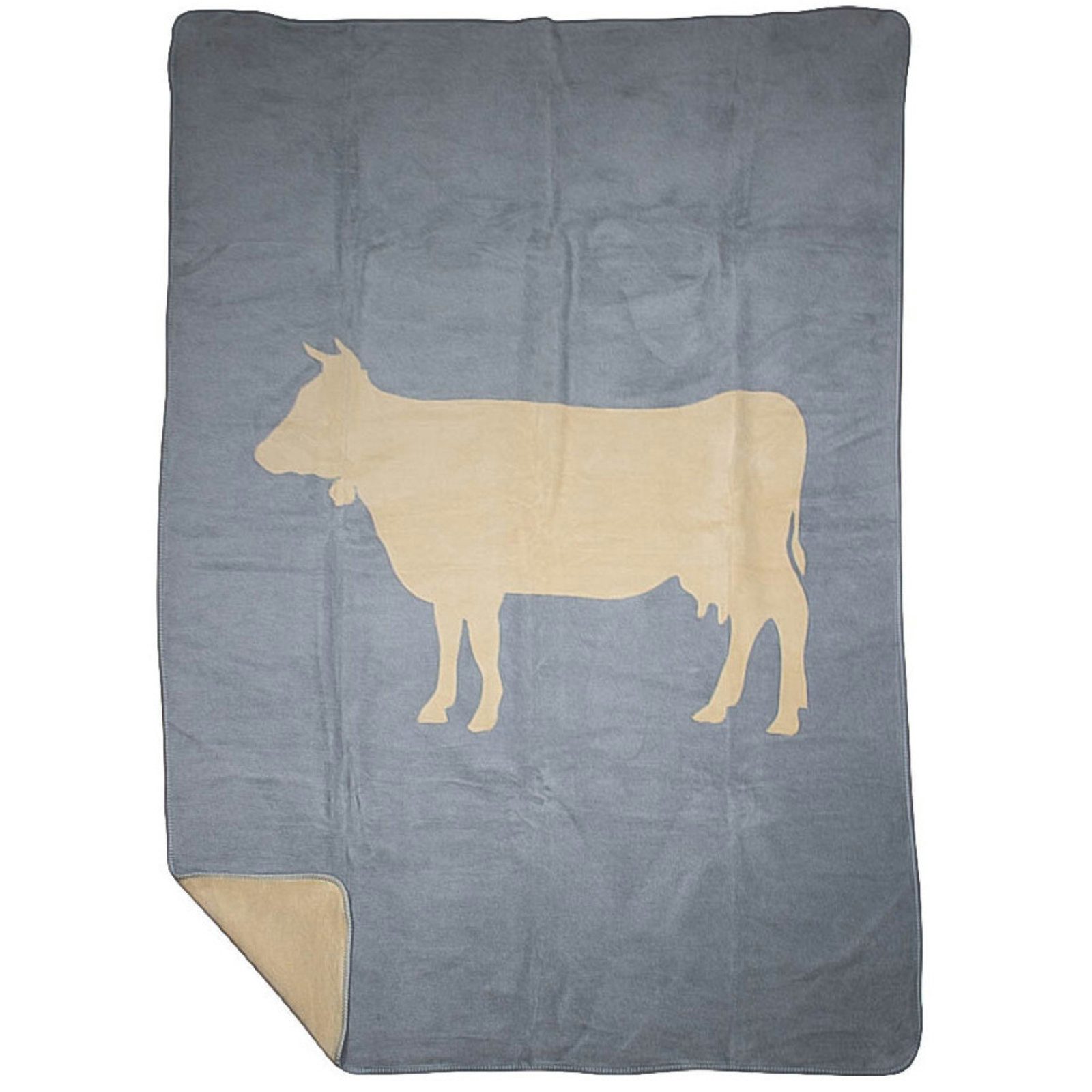 Wohndecke, LIVIcom, Kuscheldecke Kuh 130x180 Couch günstig online kaufen