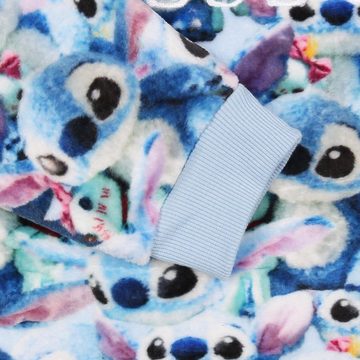 Sarcia.eu Damenbademantel DISNEY Stitch Pullover/Bademantel/Decke mit Kapuze, für Damen, XS-S