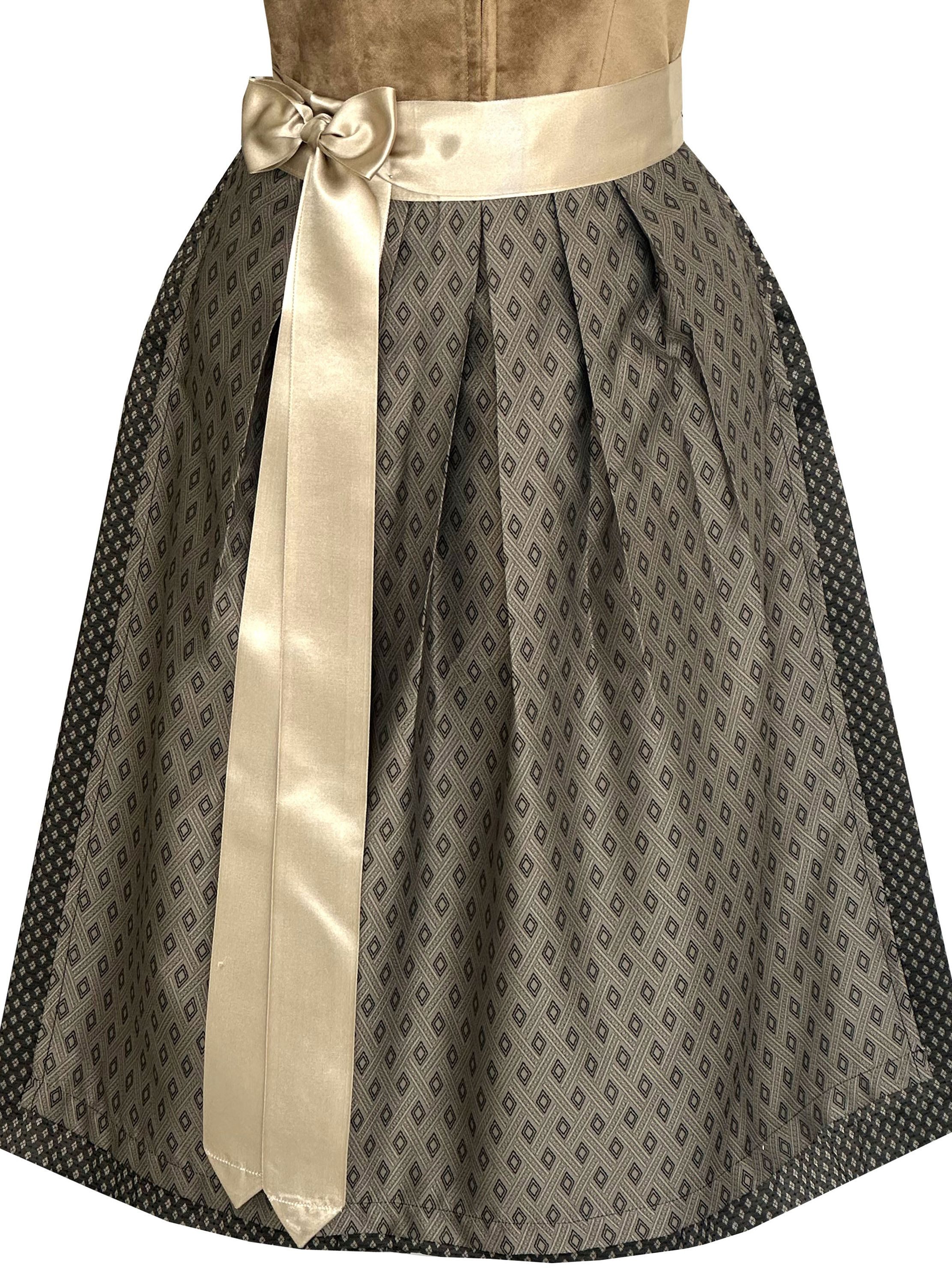 Alpenmärchen Dirndl Dirndl Aurelia in braun - ALM1022
