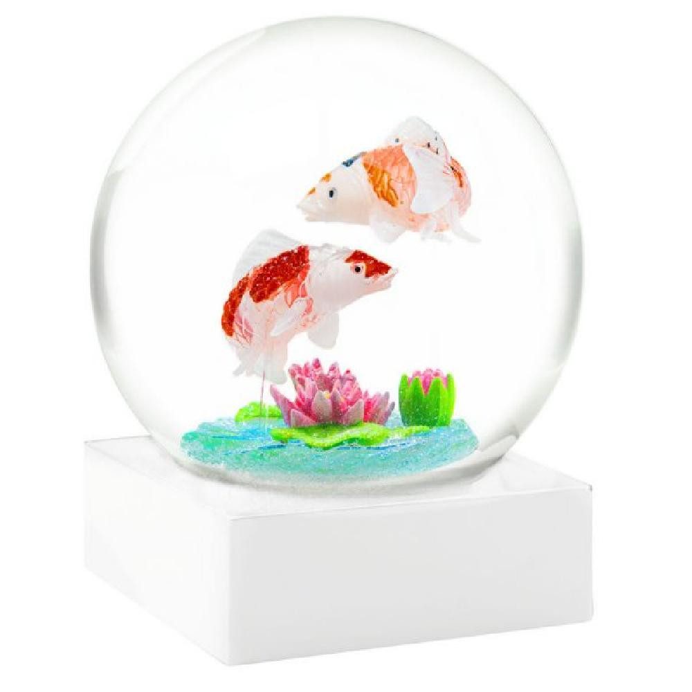 Cool Snow Globes Skulptur Schneekugel Koi
