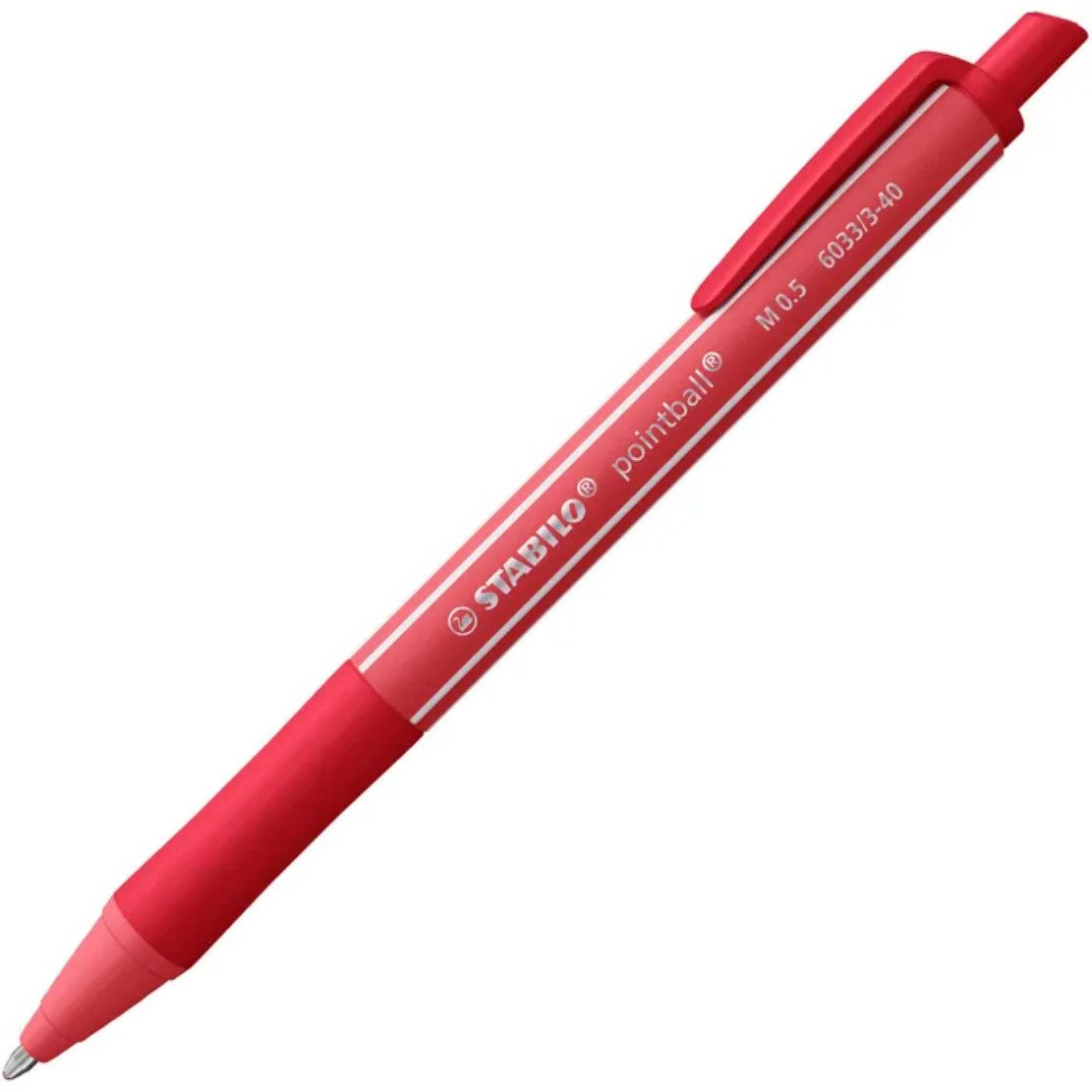 STABILO Kugelschreiber STABILO pointball colorful Kugelschreiber rostrot
