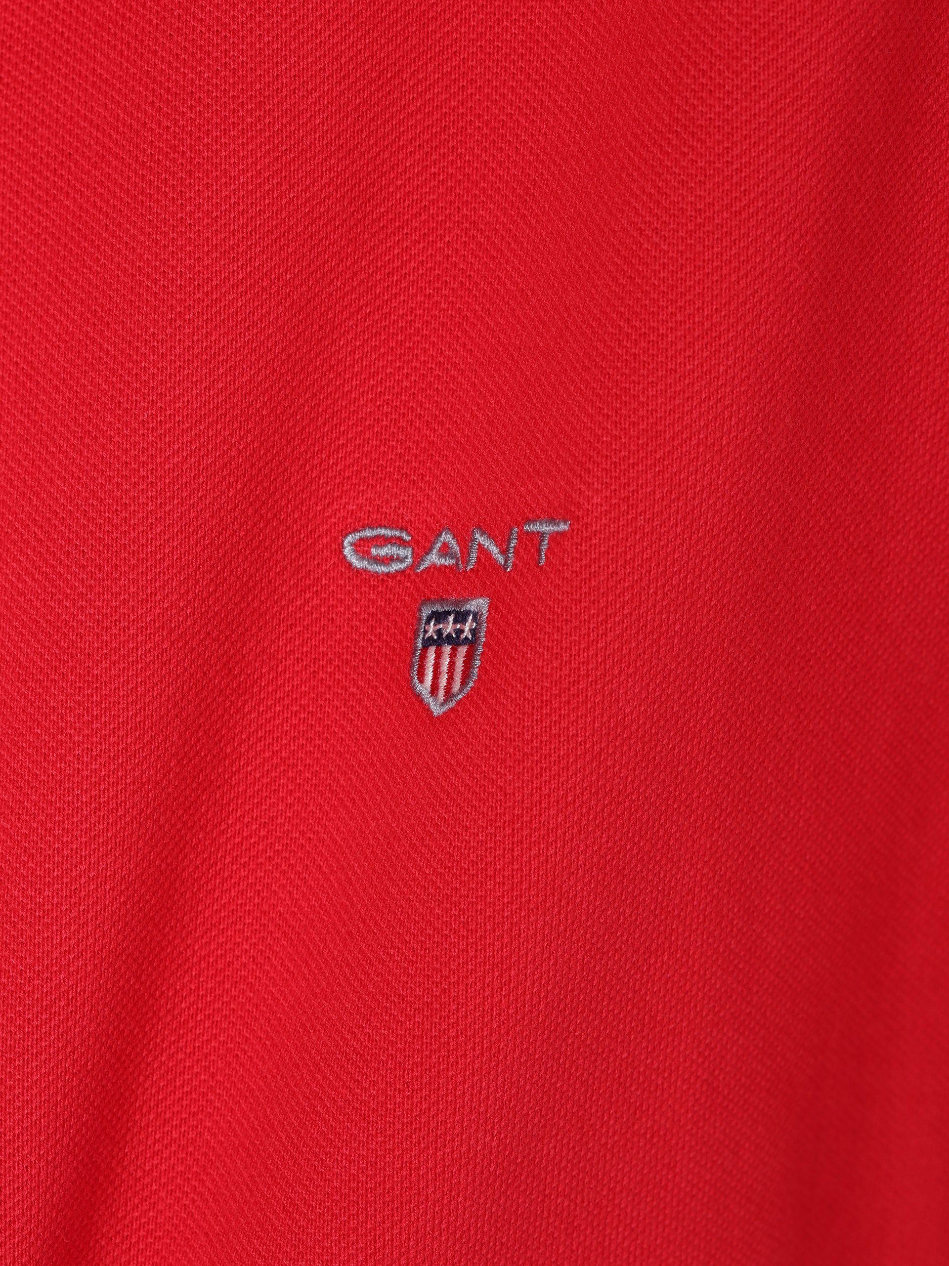 rot Gant Poloshirt