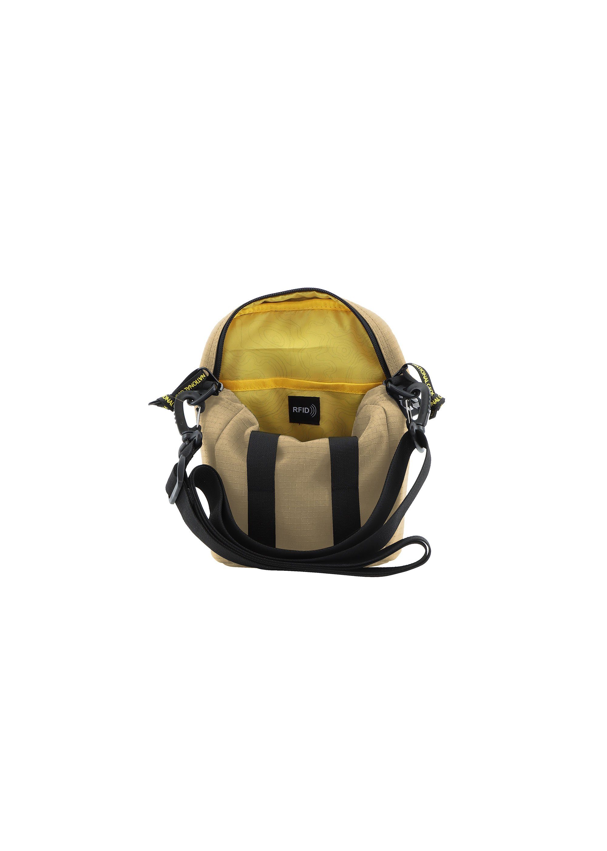 NATIONAL GEOGRAPHIC Schultertasche EXPLORER III, Hergestellt aus recycelten PET-Flaschen