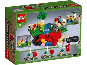 LEGO® Konstruktionsspielsteine LEGO® Minecraft™ - Die Schaffarm, (Set, 260 St)