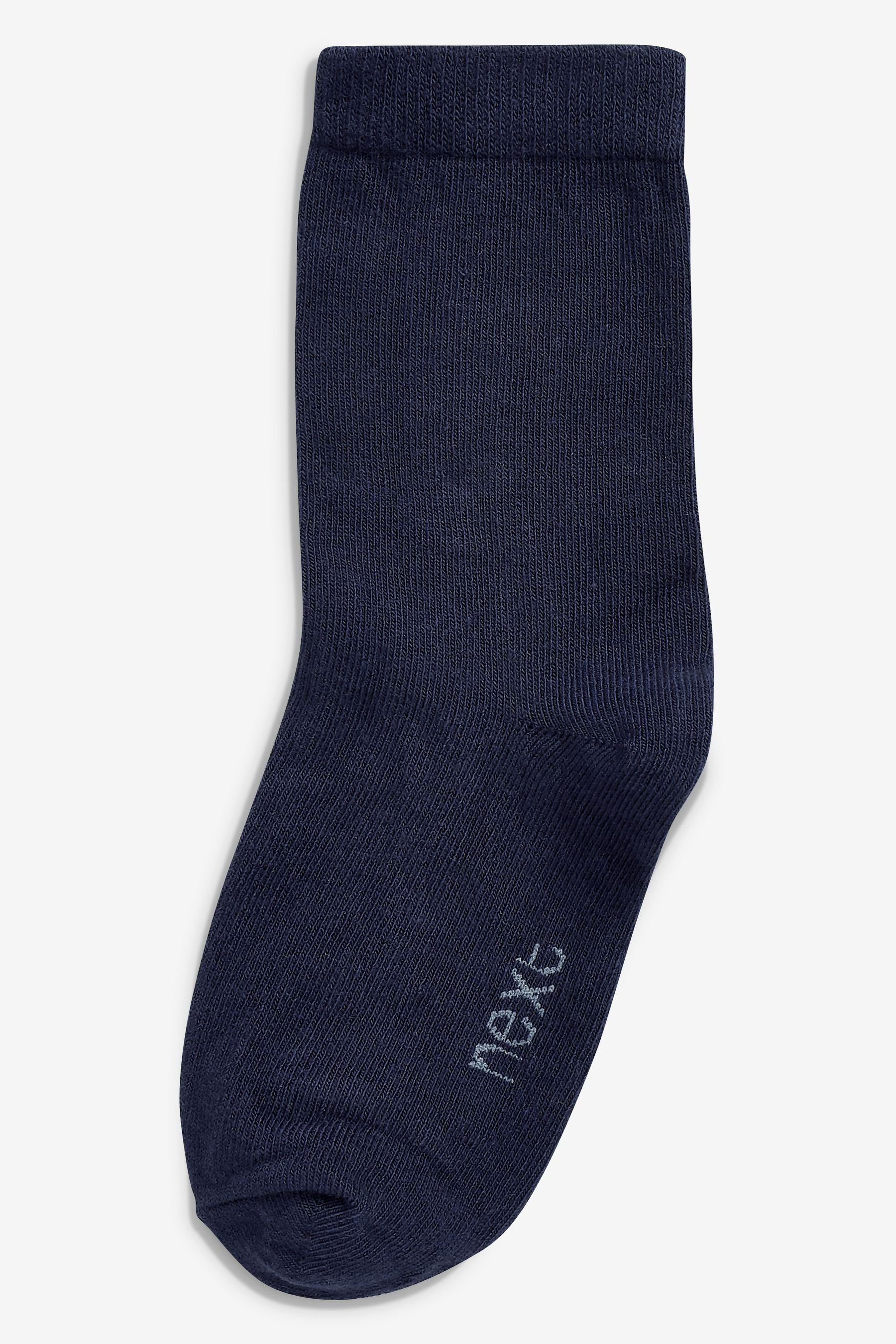 Next Kurzsocken Socken mit Navy 7er-Pack Baumwollanteil, Blue (1-Paar) hohem