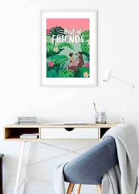 Komar Poster Jungle Book Best of Friends, Disney (1 St), Kinderzimmer, Schlafzimmer, Wohnzimmer