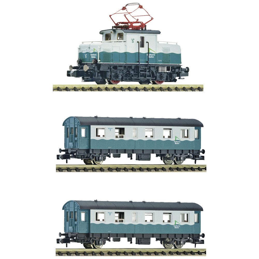 Modelleisenbahn Startpaket Fleischmann 5560001 N 3-tlg Set Zahnradbahn der „Seehorn Bahn“