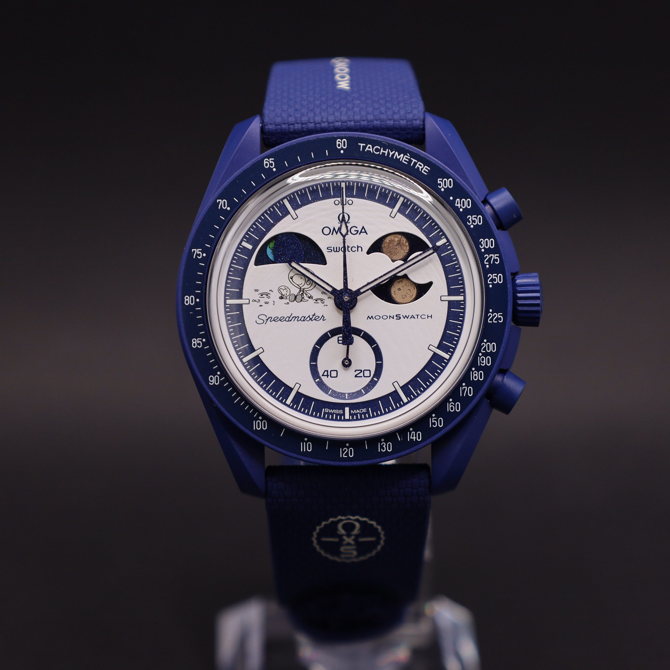 Swatch Chronograph Swatch x Omega Moonswatch Mission to Earthphase - Moonshine Gold