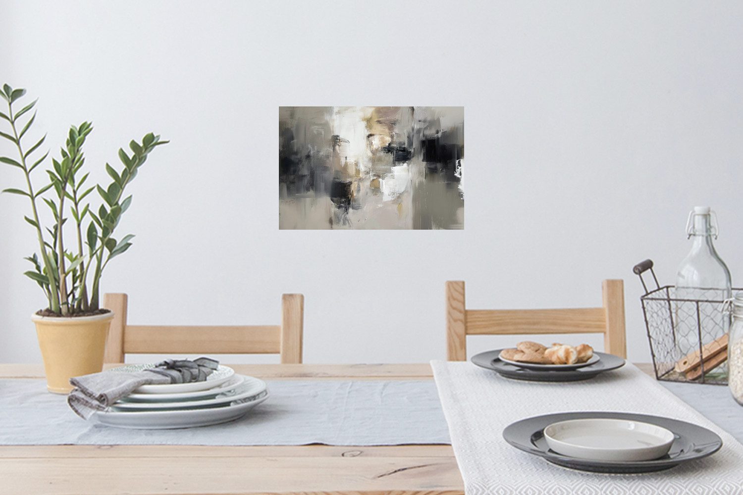 MuchoWow Wandsticker Farbpalette - Pinselstriche - günstig online kaufen