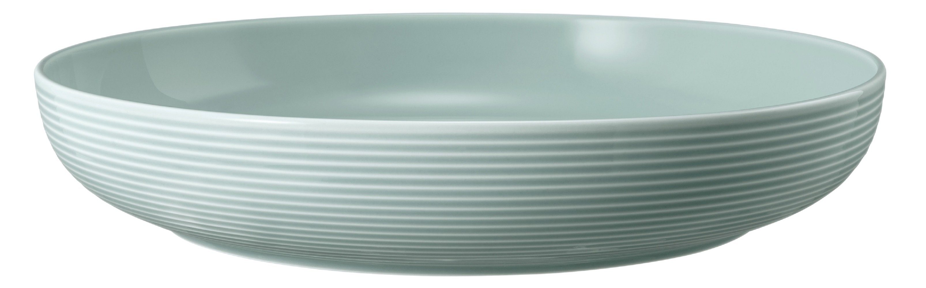 Seltmann Weiden Schale Seltmann Weiden Beat Arktisblau Foodbowls 28cm, Porzellan, (1 Foodbowl)
