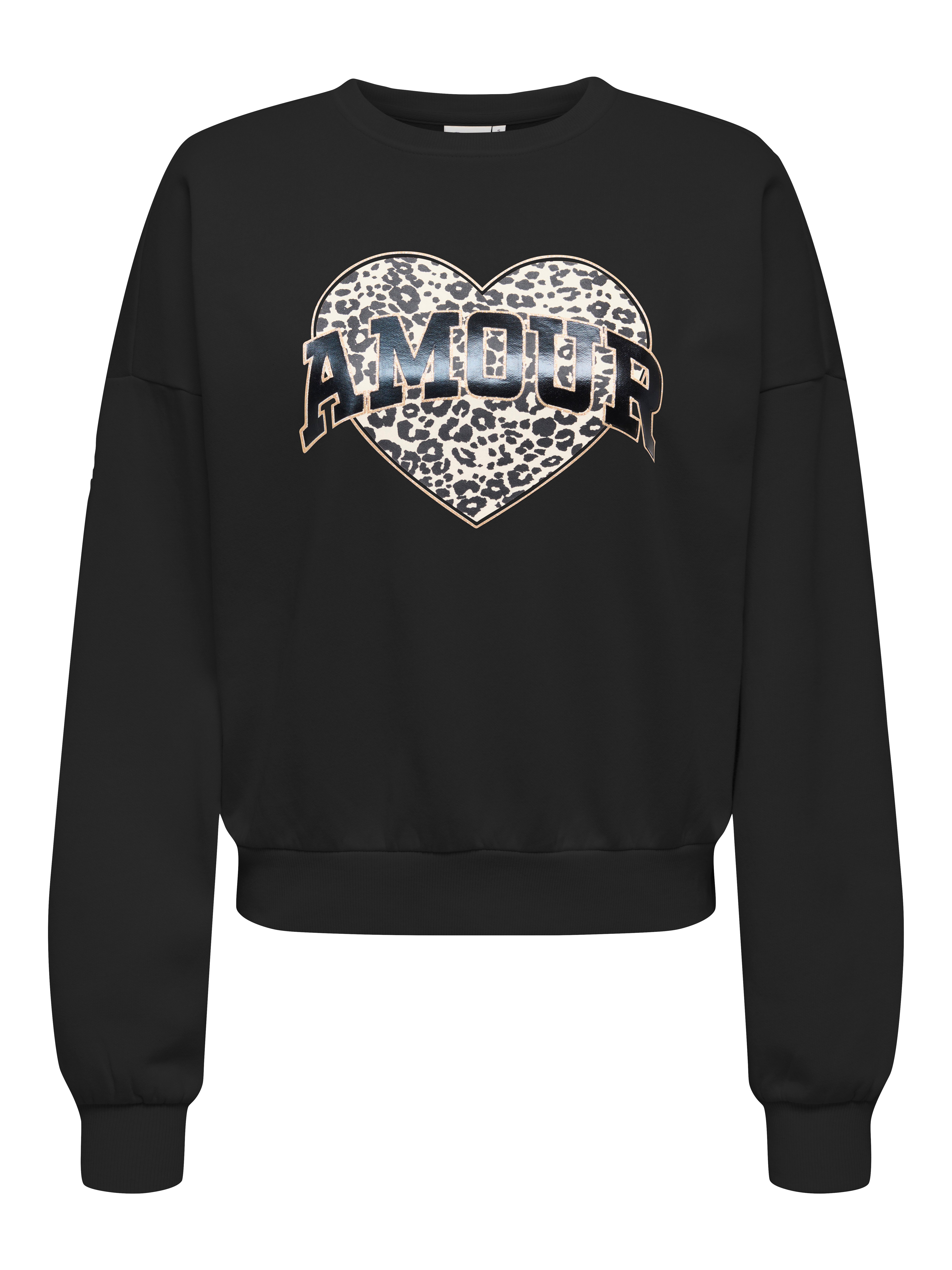 ONLY Sweatshirt ONLLAUREN L/S LEO O-NECK CC SWT günstig online kaufen