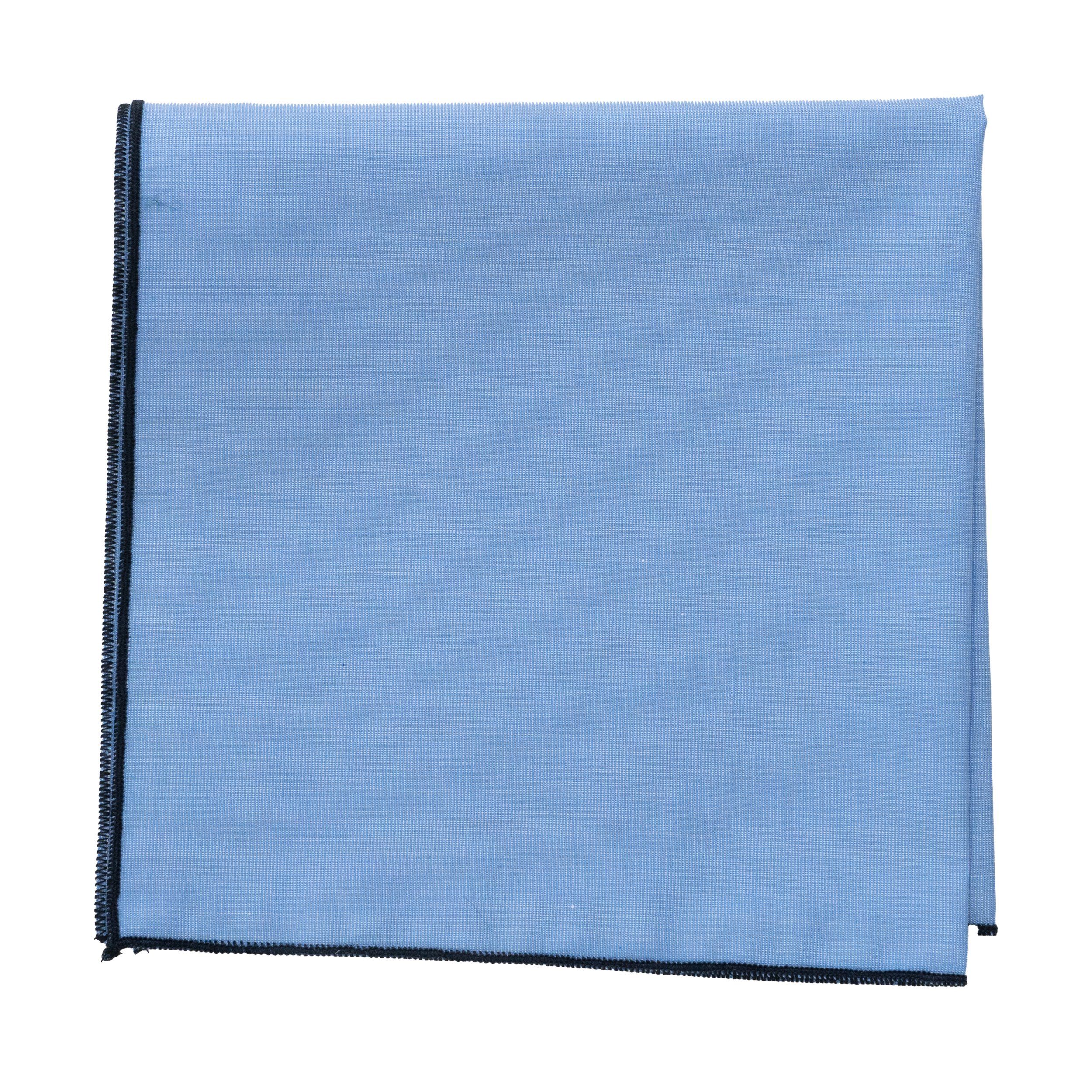 So Milano Einstecktuch EDGE Blau-Dunkelblau