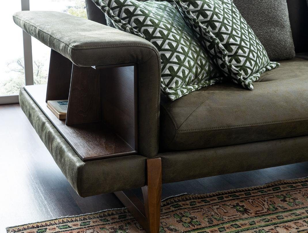 Ecksofa Textil Made Modernes Europe Eckosfa Couch JVmoebel In Möbel Grau L-Form Wohnzimmer Eckgarnitur,