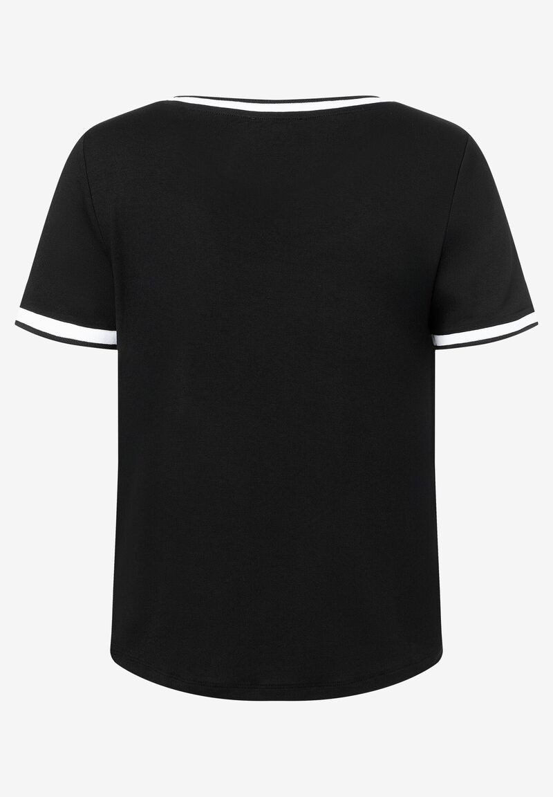 MORE&MORE T-Shirt Contrast Shirt günstig online kaufen
