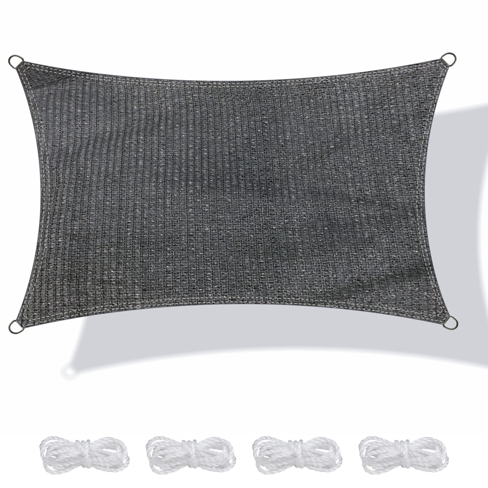 Sonnensegel yourGEAR Sonnensegel 3 x 5 m HDPE Tarp Haus-Markise UV Sonnenschutz
