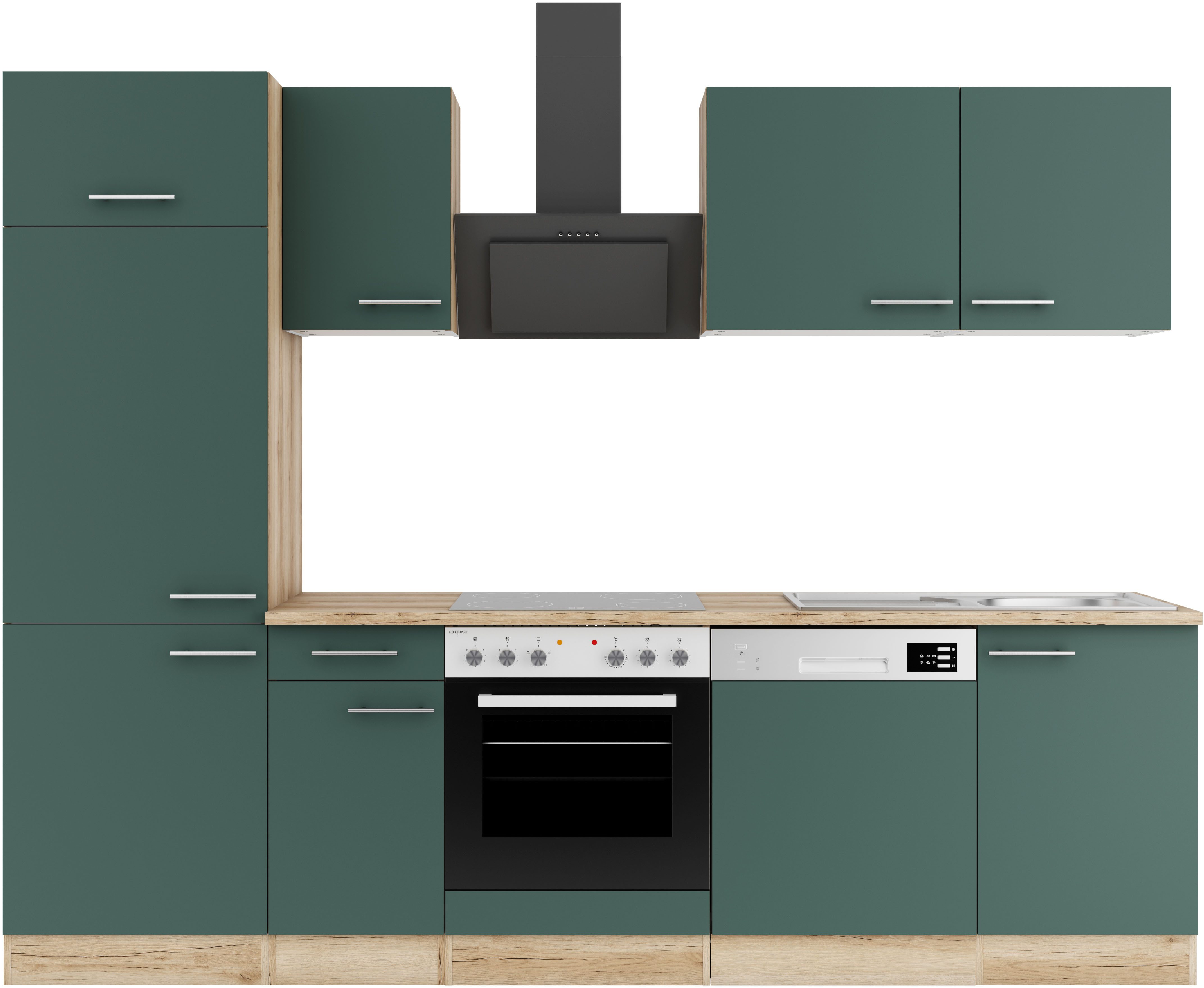 OPTIFIT Küche Bella, Breite 270 cm, wahlweise mit E-Geräten