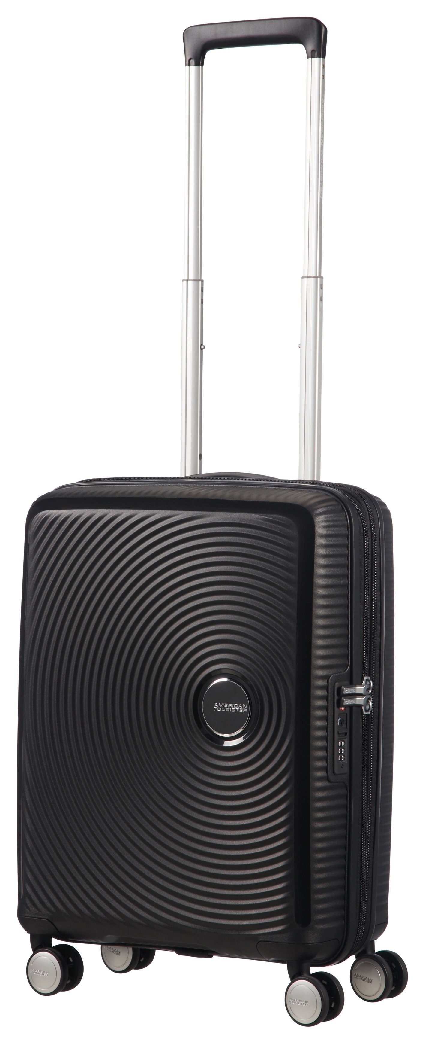 American Tourister® Hartschalen-Trolley SOUNDBOX, in verschiedenen Farben und Größen, 4 Rollen, Reisekoffer Trolley Aufgabegepäck TSA-Zahlenschloss Volumenerweiterung