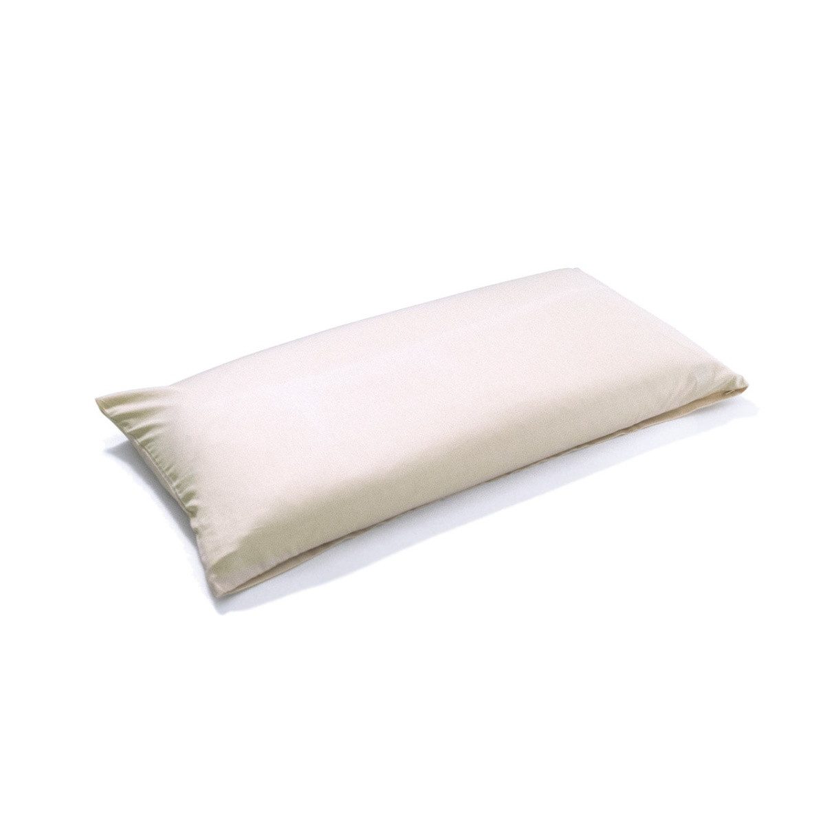 mudis Kissenbezüge Satin aus Bio Baumwolle, (1 Stück), seidig glatt, ideal für die warme Jahreszeit