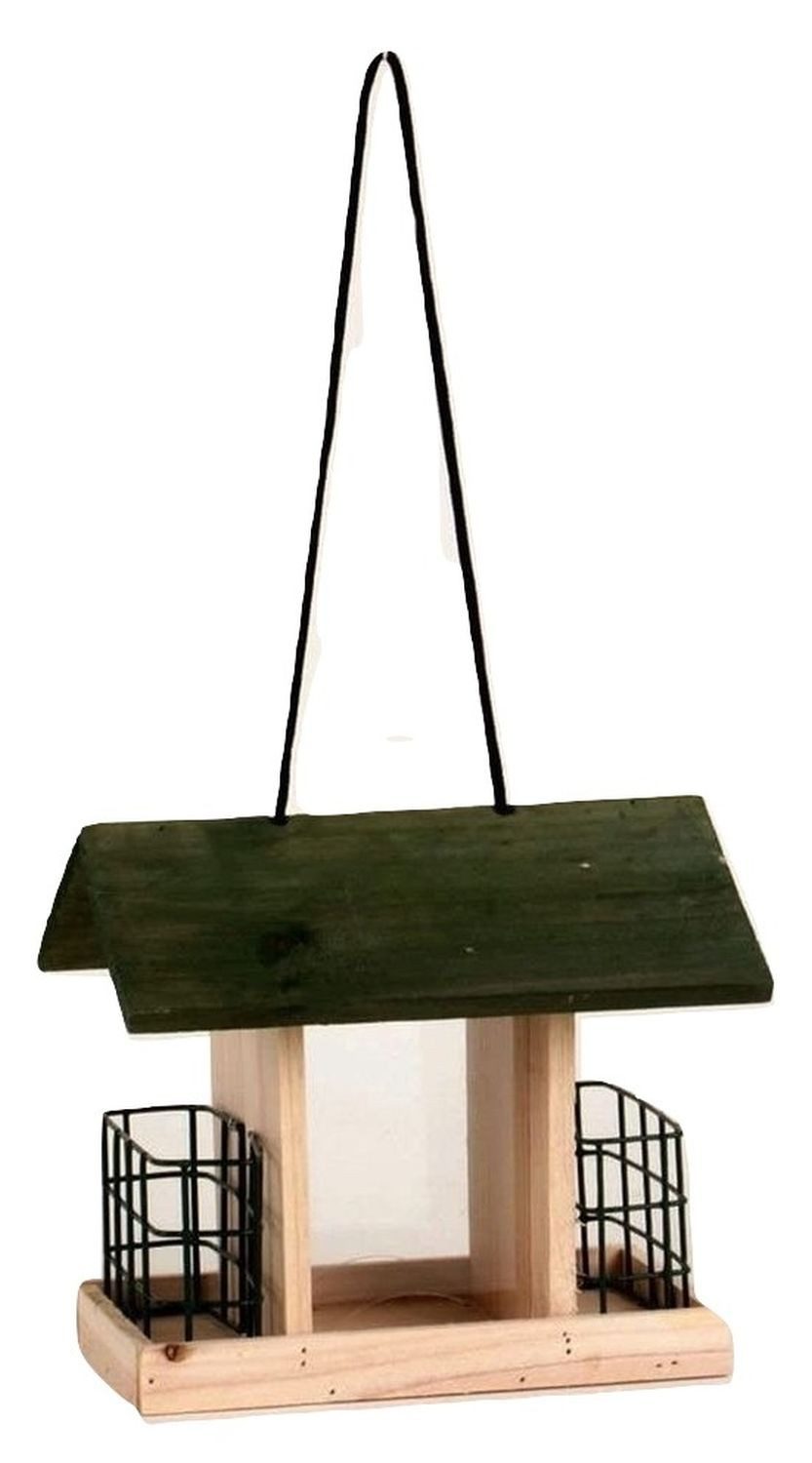 sesua Vogelhaus Vogelfutterhaus Vogelhaus zum Aufhängen aus Holz günstig online kaufen