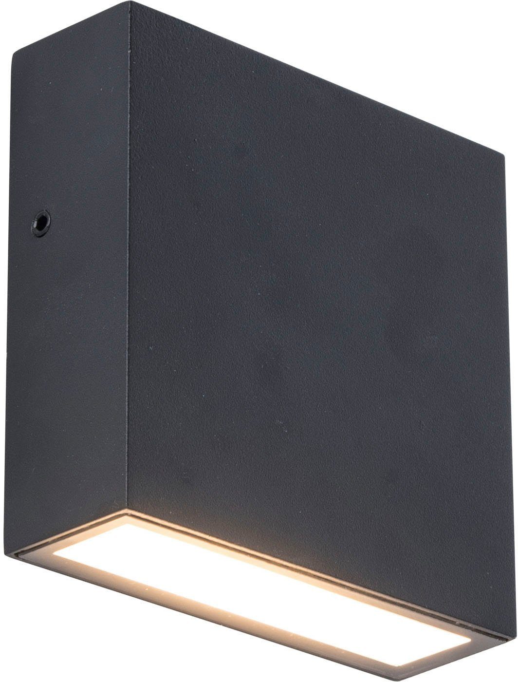 LUTEC XF, GEMINI LED fest LED integriert Außen-Wandleuchte