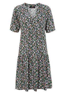 Aniston CASUAL Sommerkleid mit buntem Minimal-Blumendruck