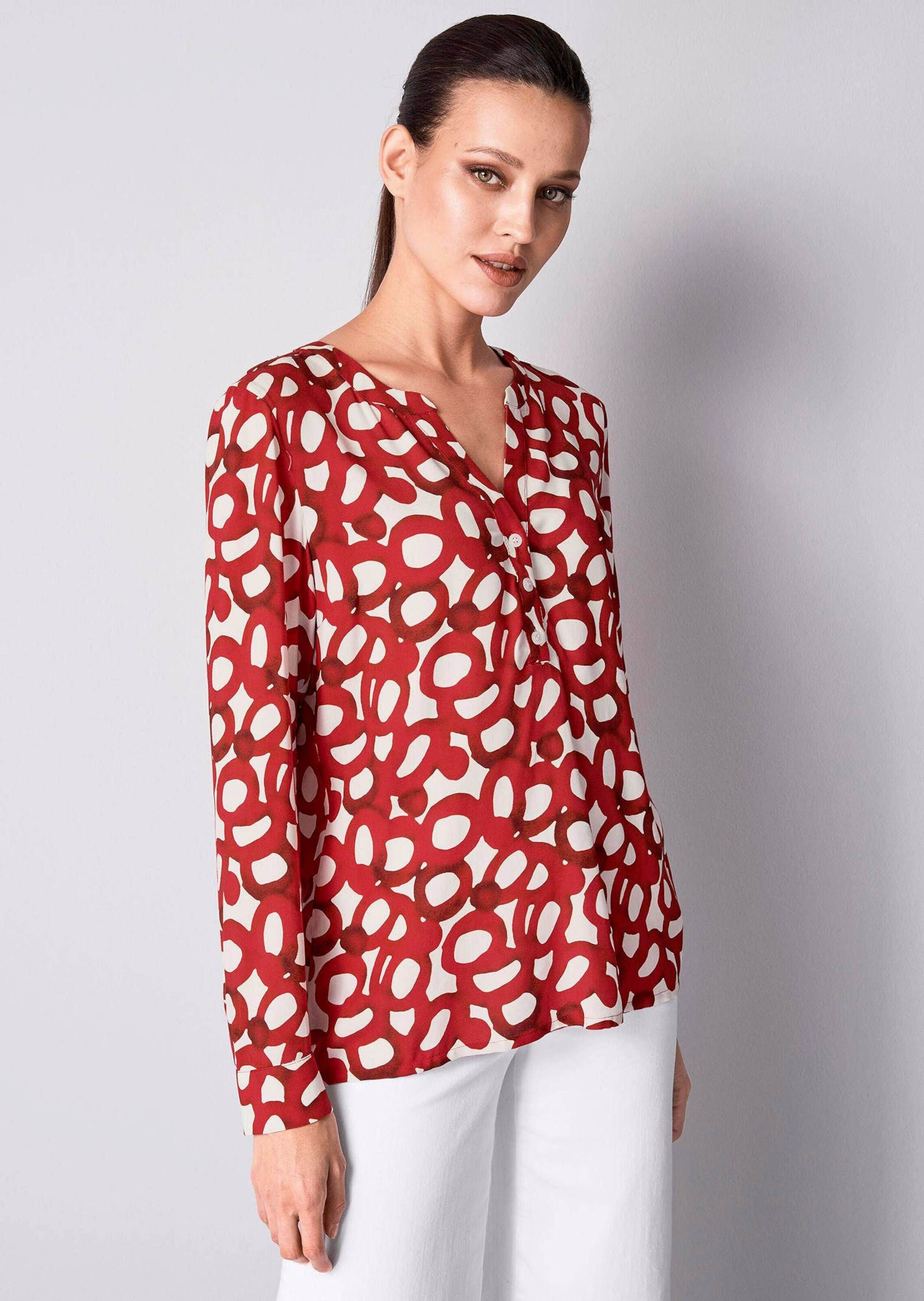 Alba Moda Schlupfbluse Bluse mit grafischem günstig online kaufen