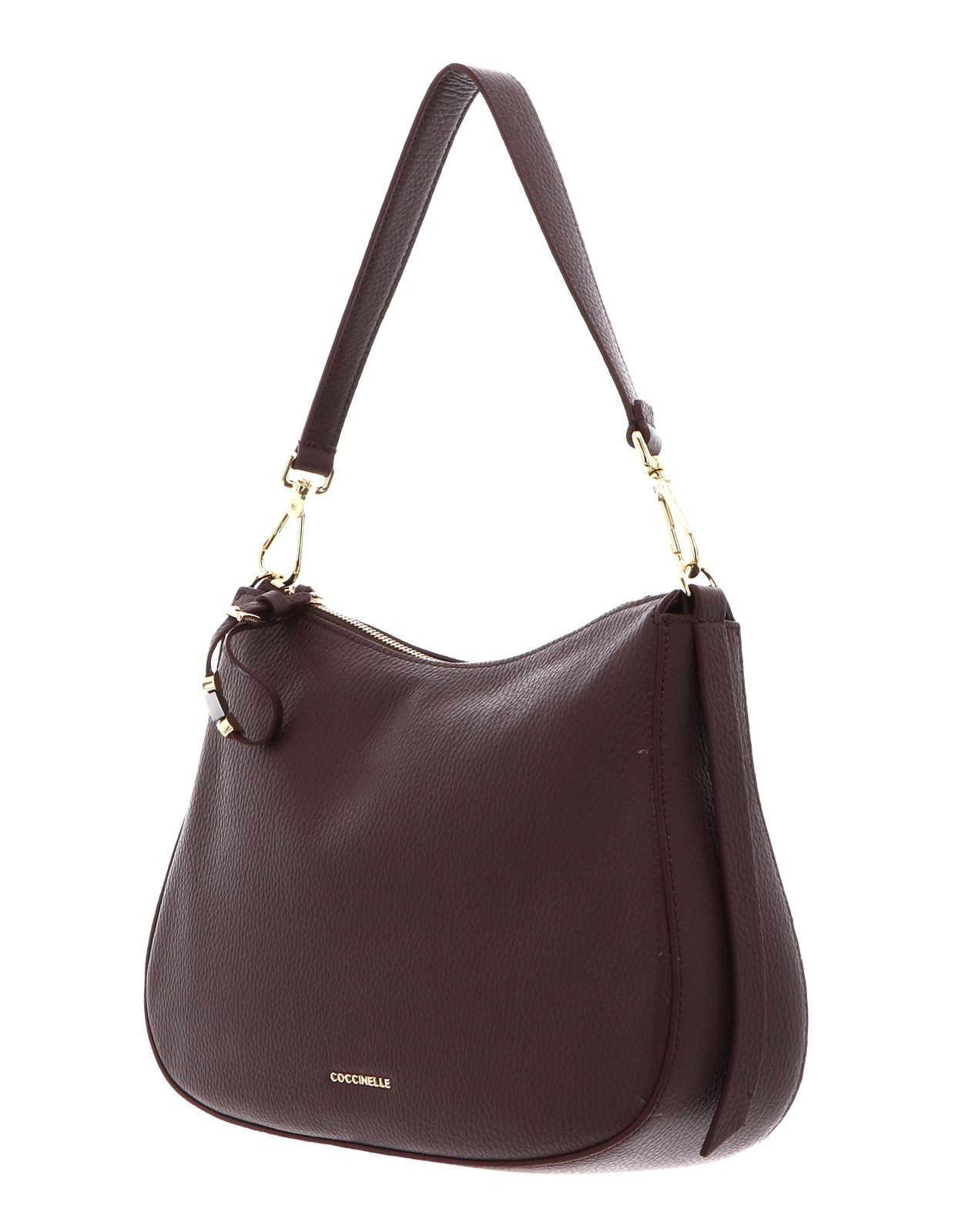 COCCINELLE Schultertasche Shoulderbag, aus echtem Rindsleder