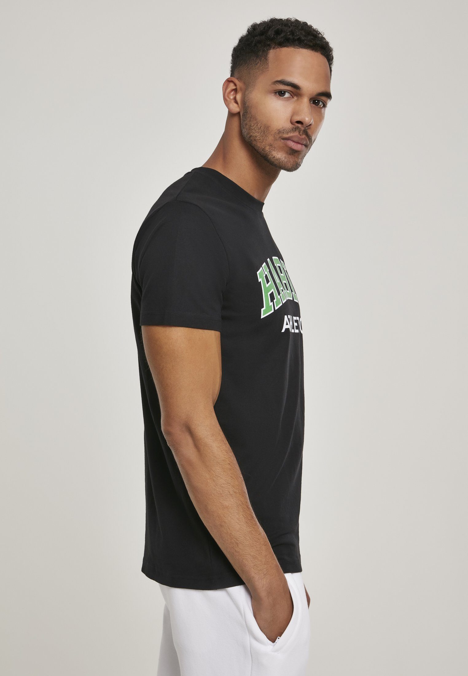 Herren Athletics Tee (1-tlg) T-Shirt MisterTee Habibi black
