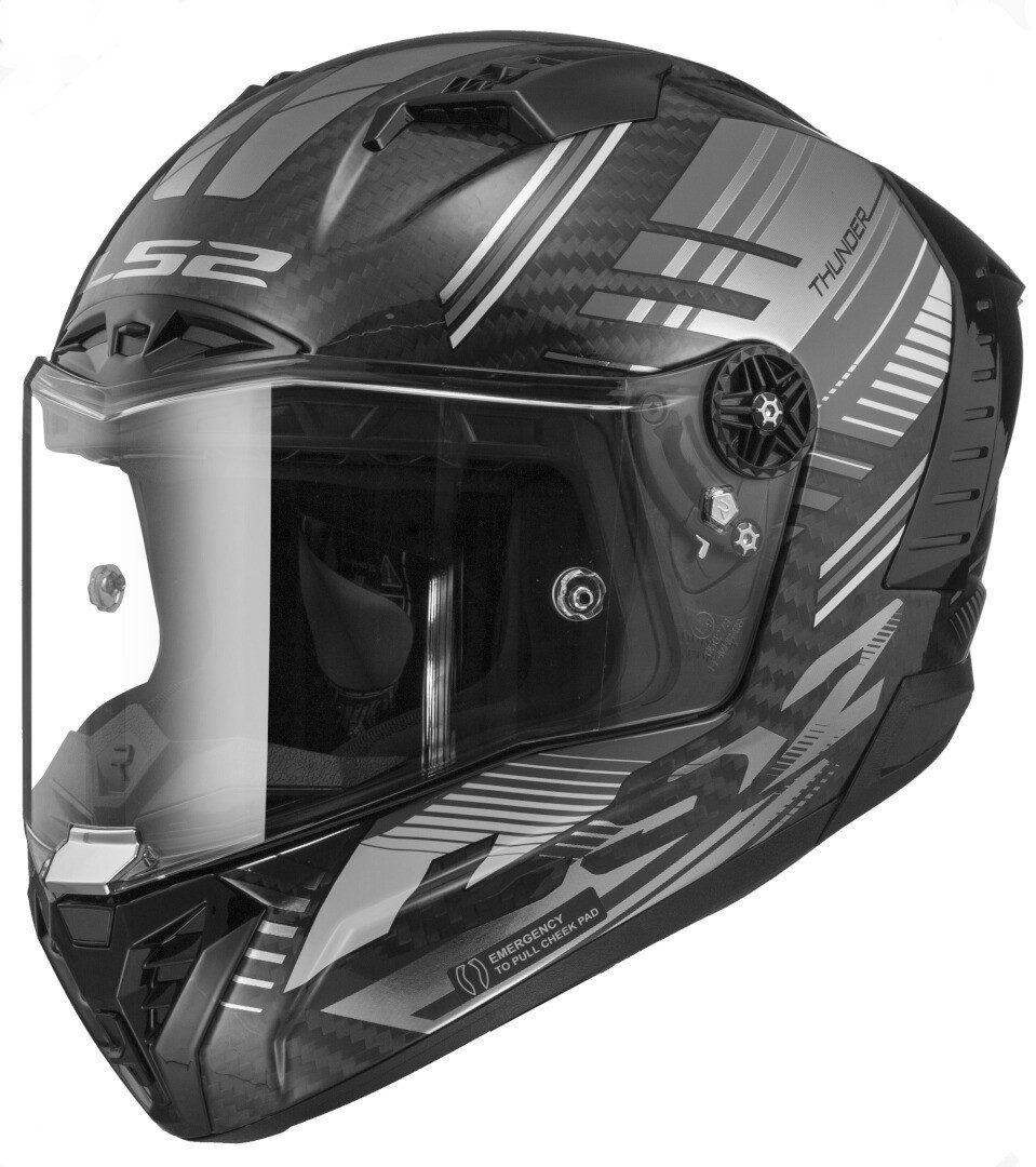 2 Visierhalter Für LS2 Helme - Einfacher Wechsel Der Helmvisiere