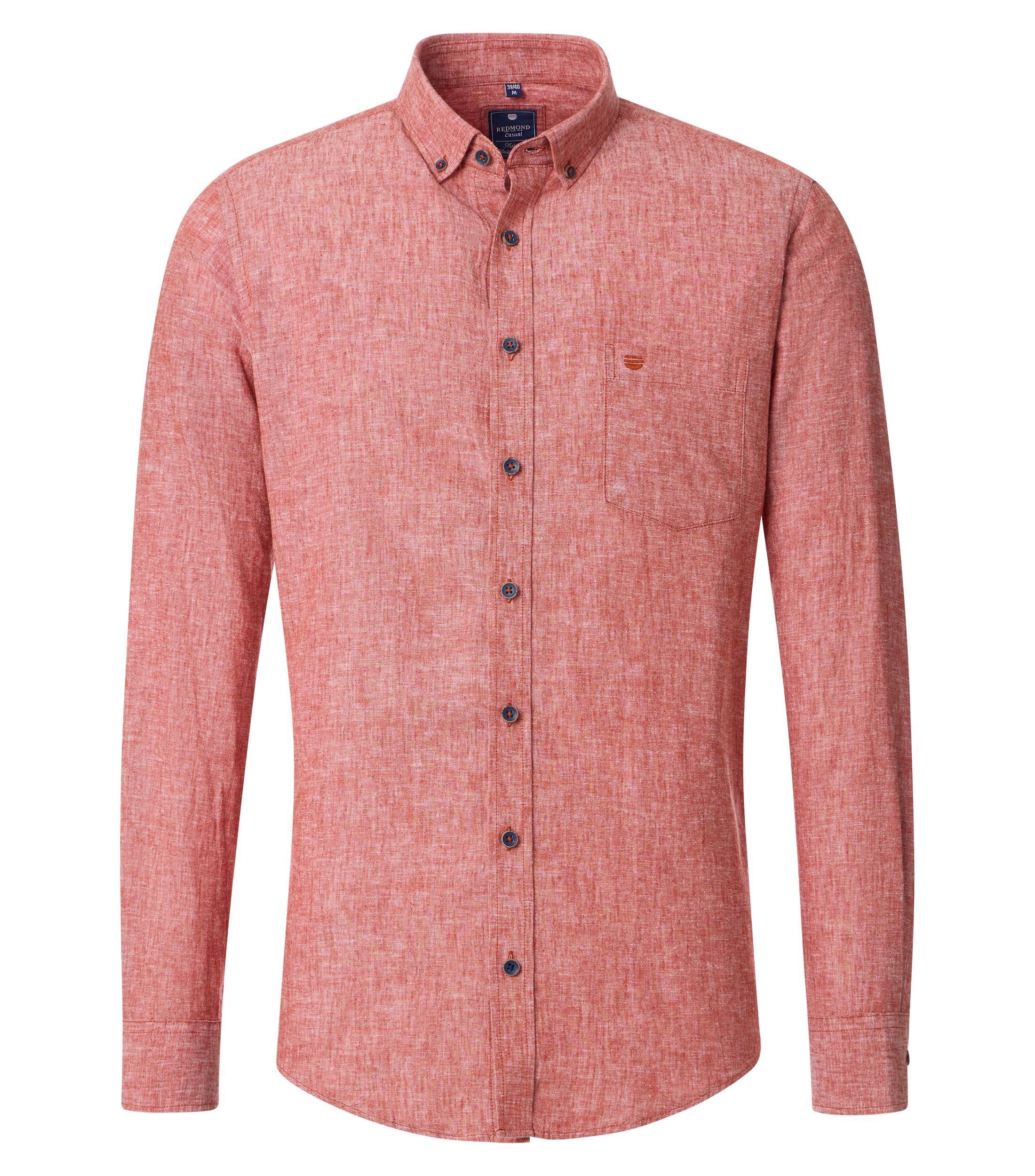 Redmond Langarmhemd 251135111 regular fitButton-Down günstig online kaufen