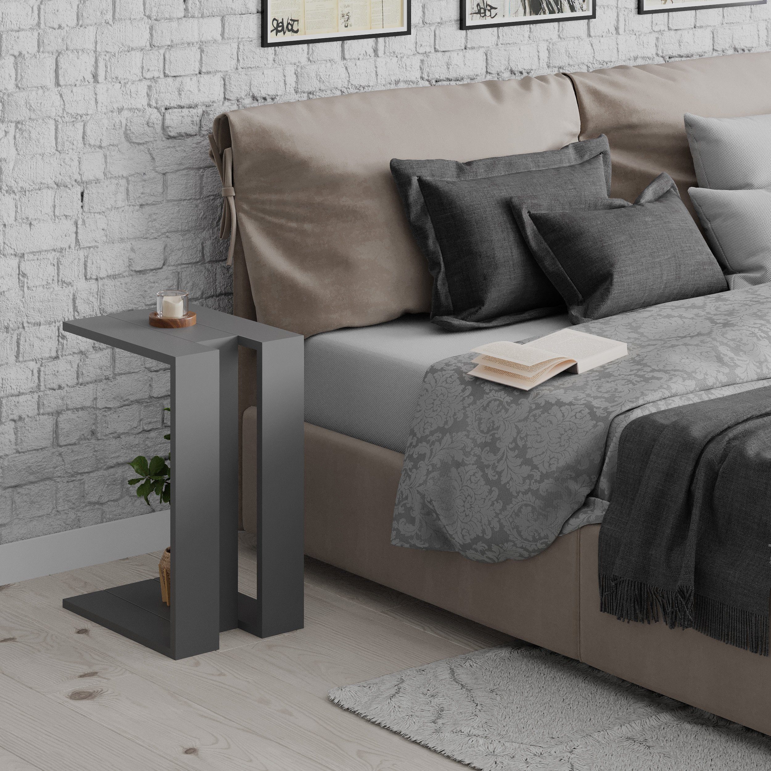 Decortie Beistelltisch Muju, Modern C Form günstig online kaufen
