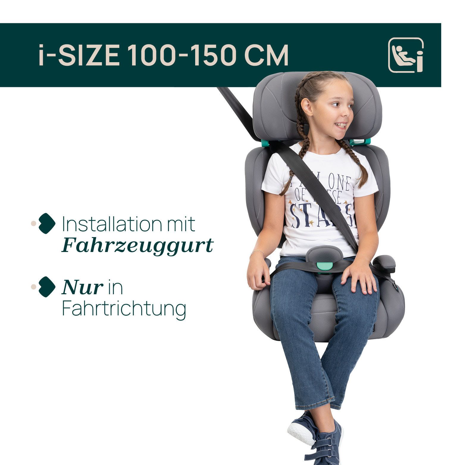 Chicco Autokindersitz Quziy Lite I-Size, ab: 3 Jahren, bis: 12 Jahren, ab: 100 cm, bis: 150 cm