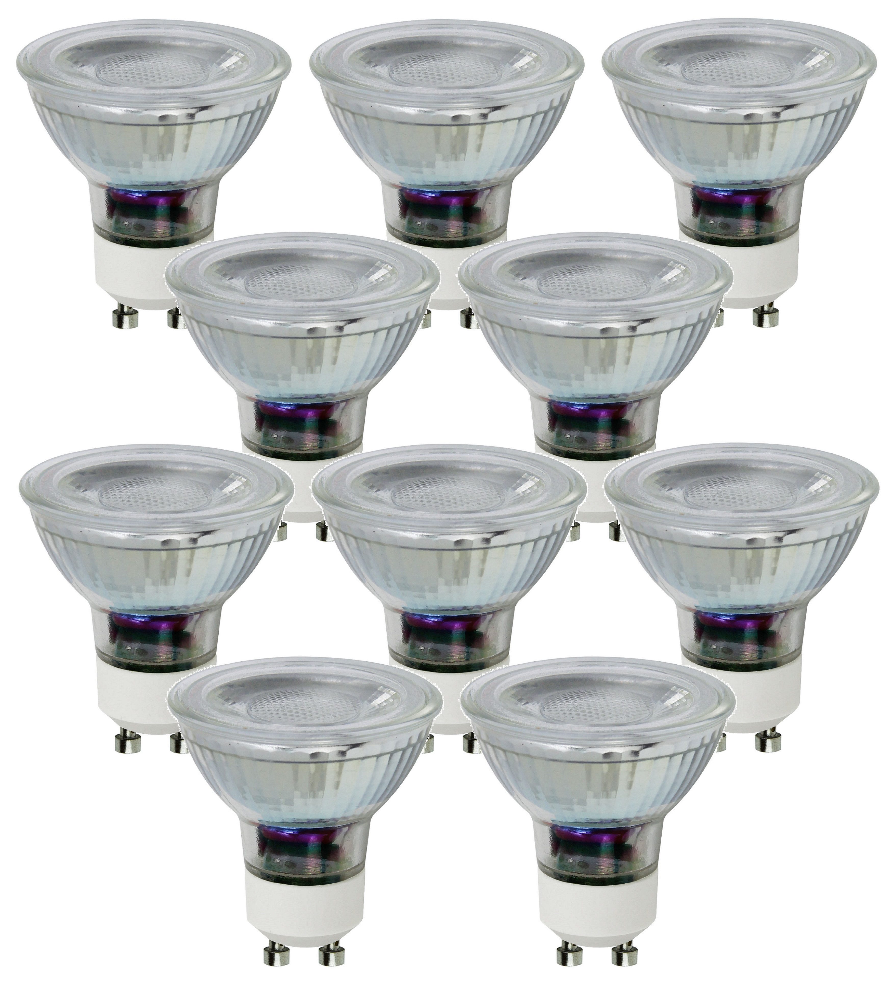 TRANGO LED-Leuchtmittel, 10er Pack GU10CWSD-10 GU10 günstig online kaufen