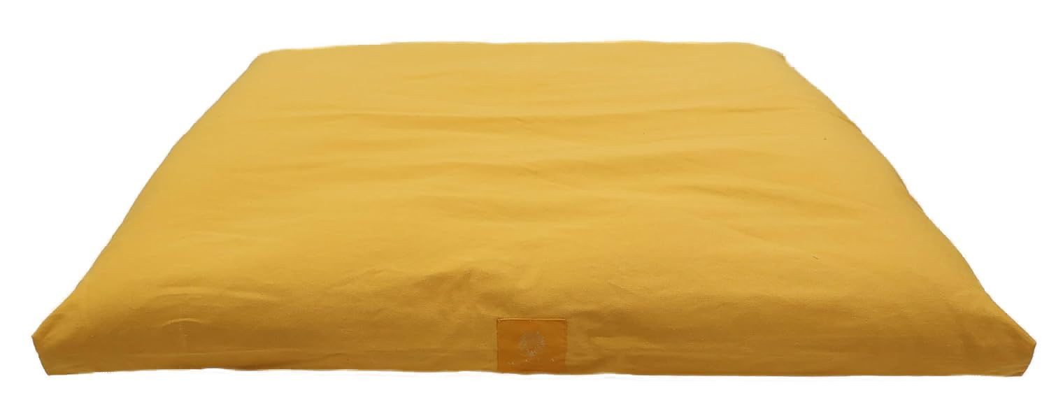 Maya Lumbini Meditationskissen Meditationsmatte Zabuton mit komfortabler Kapokfüllung