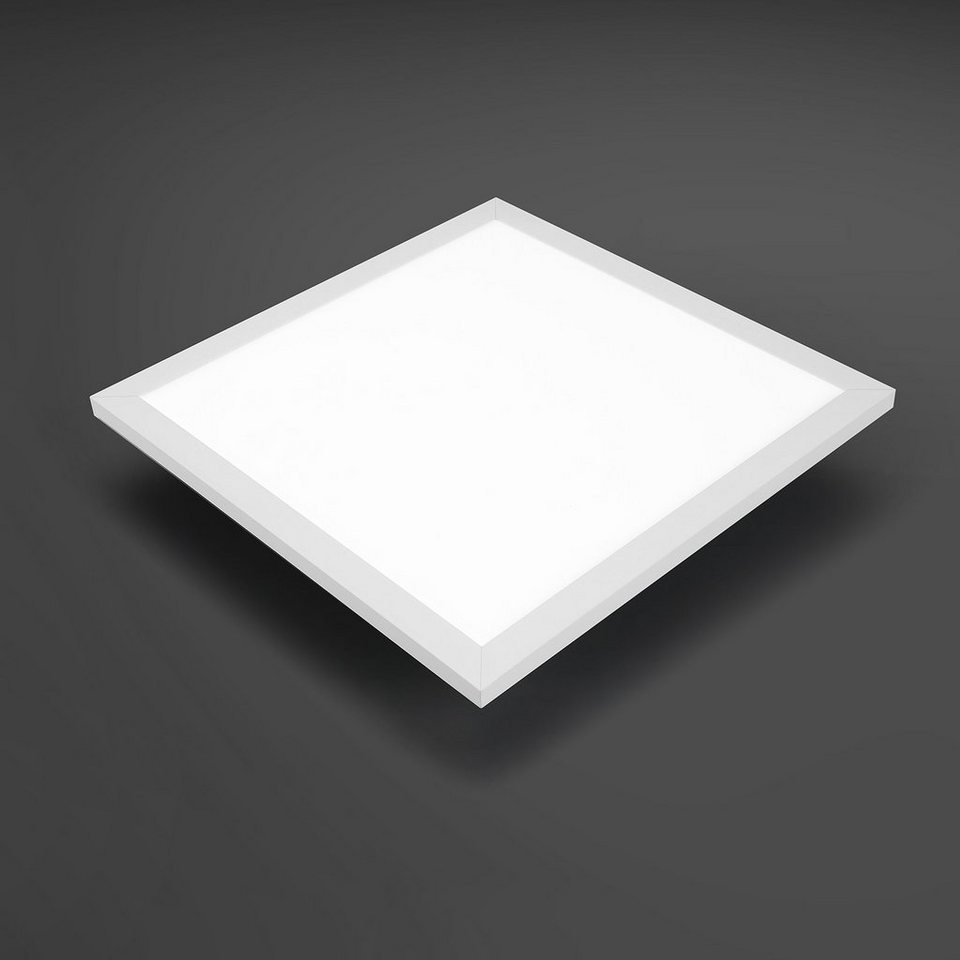 IMPTS LED Panel Deckenleuchte Ultra Flach, LED fest integriert, warmweiß,  3000K Warmweiß, Ultra Flach Deckenlampe, für Schlafzimmer, Keller, Küche