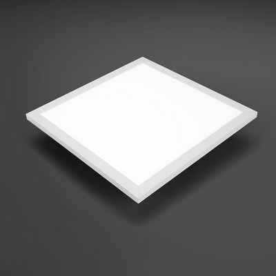 IMPTS LED Panel Deckenleuchte Ultra Flach, LED fest integriert, warmweiß, 3000K Warmweiß, Ultra Flach Deckenlampe, für Schlafzimmer, Keller, Küche