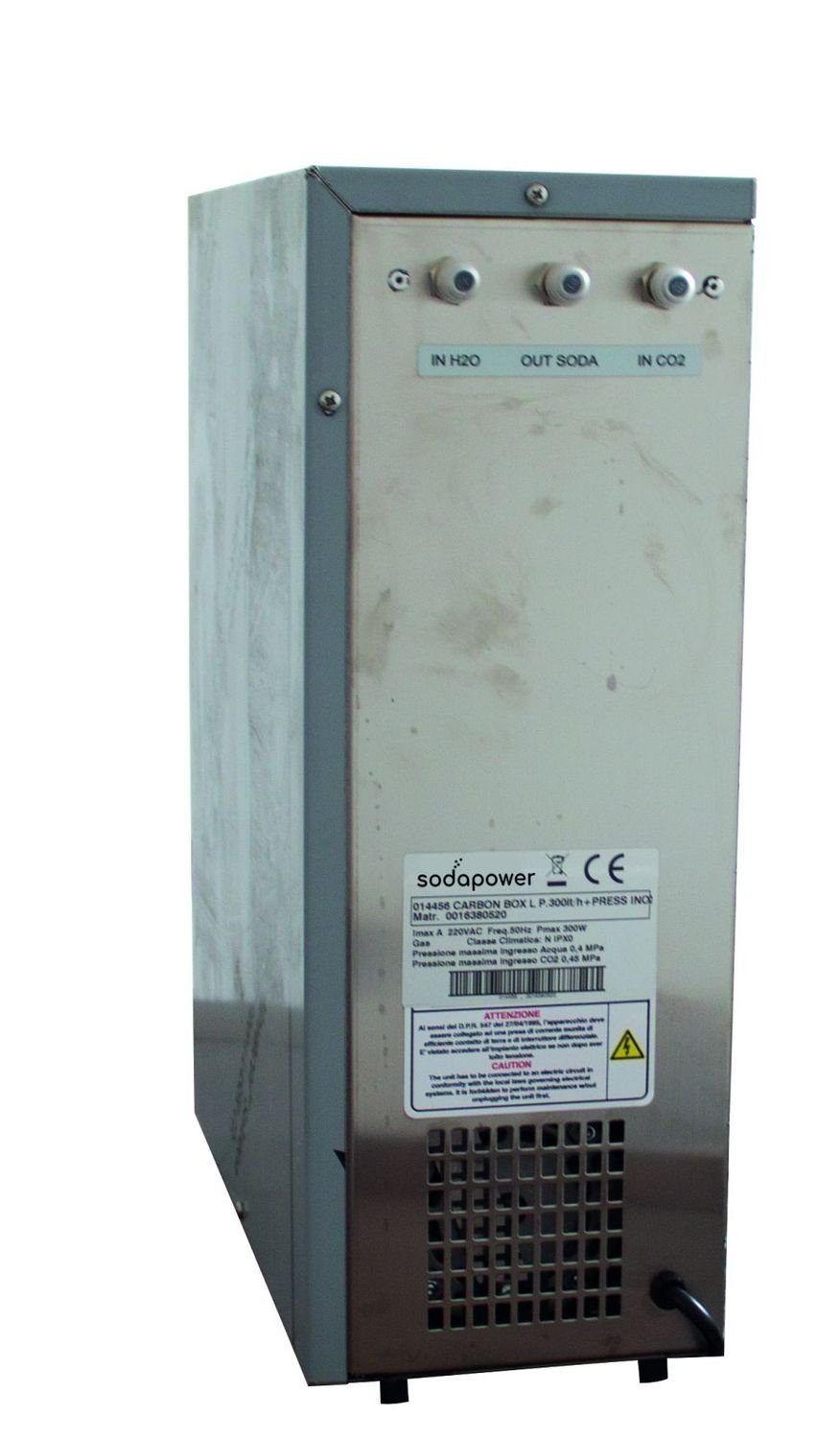 MISA-Vertriebs GmbH Wassersprudler Wassersprudler, Wasserspender, Warmkarbonator - WC 220 INOX