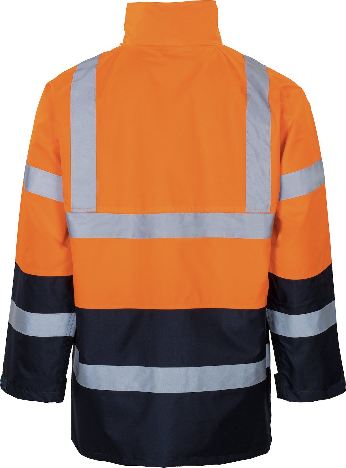 vizwell Arbeitshose Regenjacke Warnschutz-Kontrast-Regenjacke Gr. XXXL (1-tlg)