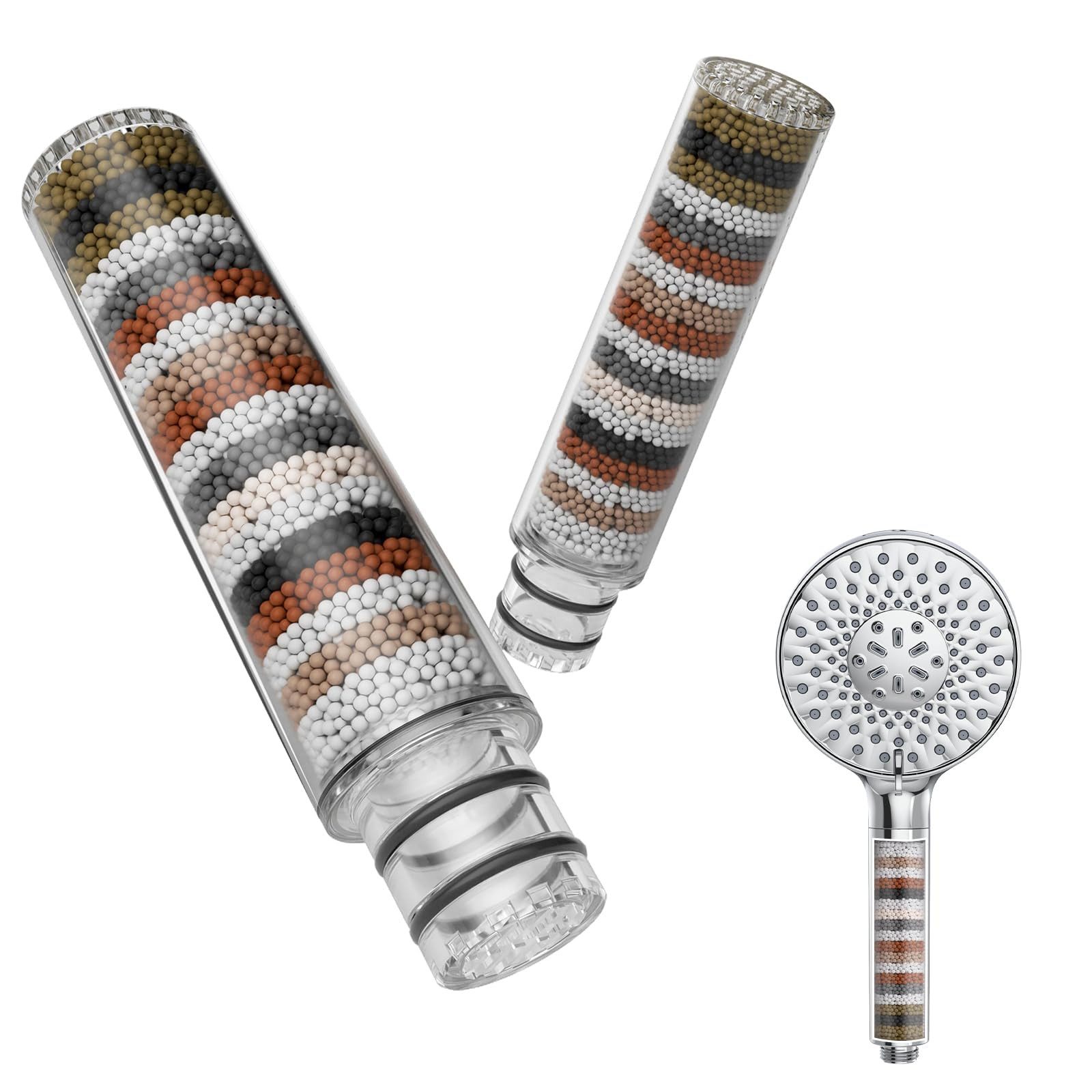 Rainsworth Handbrause Rainsworth Handbrause, (Set, sales@aquavital-global.com), 9 Strahlarten Filtrieren Handbrause Kalkfilter
