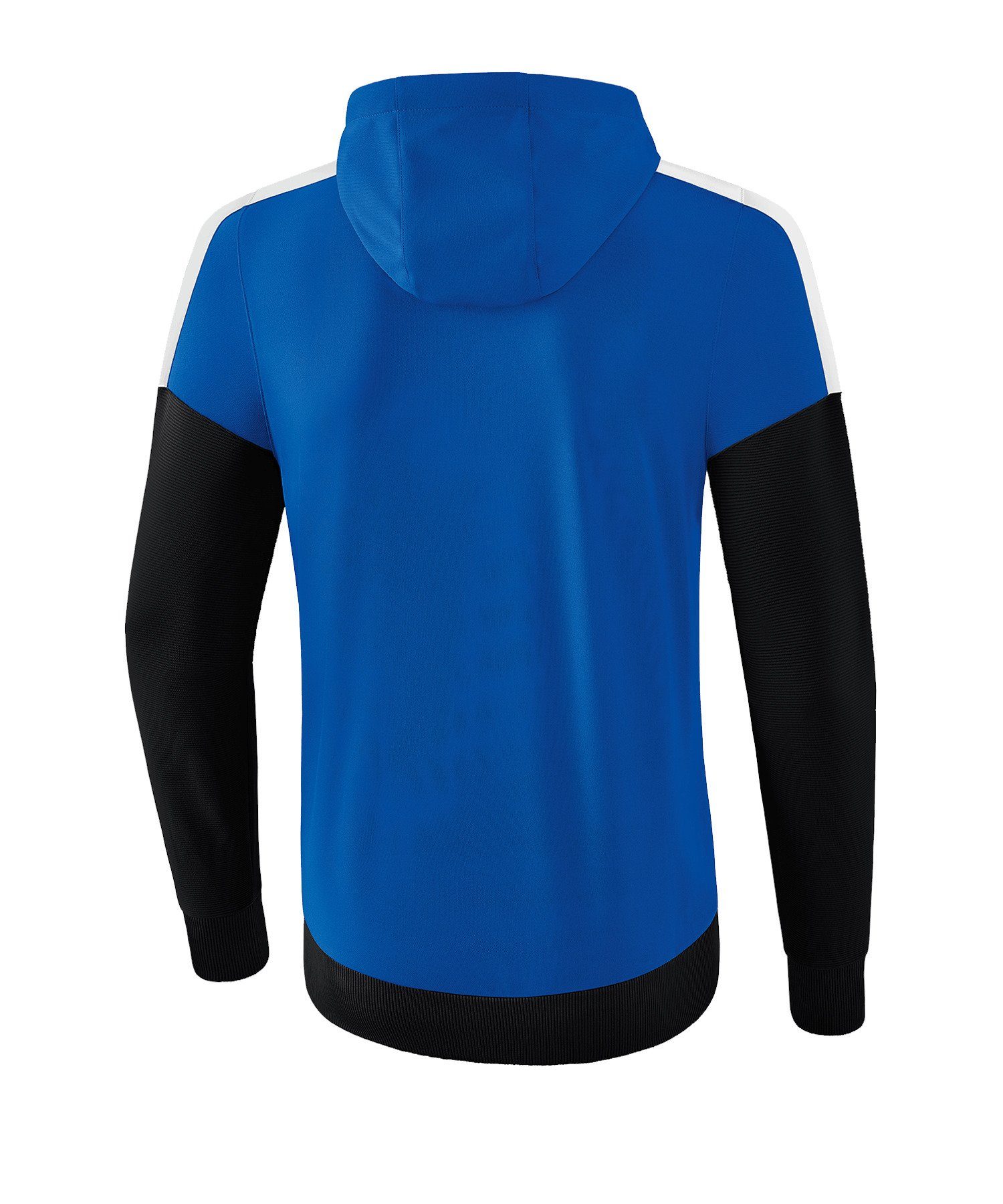 Erima Sweatjacke Squad blauschwarzweiss Kapuzen-Trainingsjacke