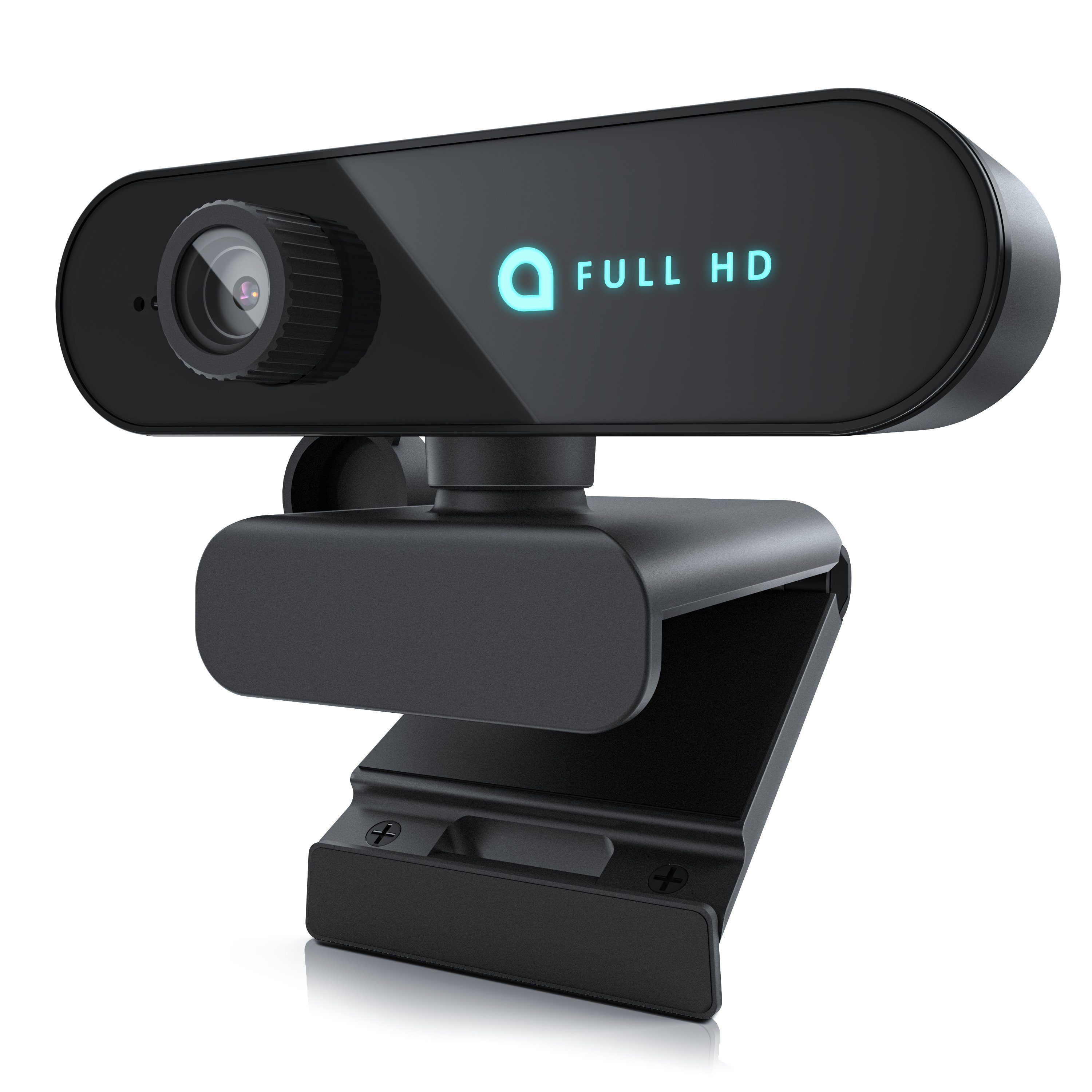 Aplic Full HD-Webcam (Full HD, Full HD Webcam mit Mikrofon - 1920x1080P @  30 Hz – Privacy Shutter Sichtschutzkappe – Stativgewinde ¼ Zoll –  schwenkbare Halterung – weißabgleich – LED Betriebsanzeige) online kaufen |  OTTO