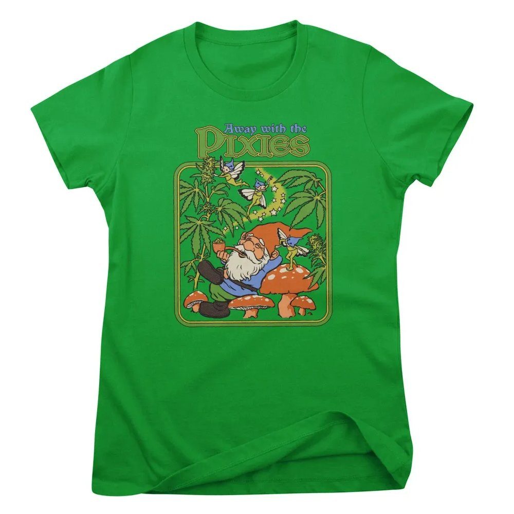 Steven Rhodes T-Shirt Away With The Pixies Girly Tee