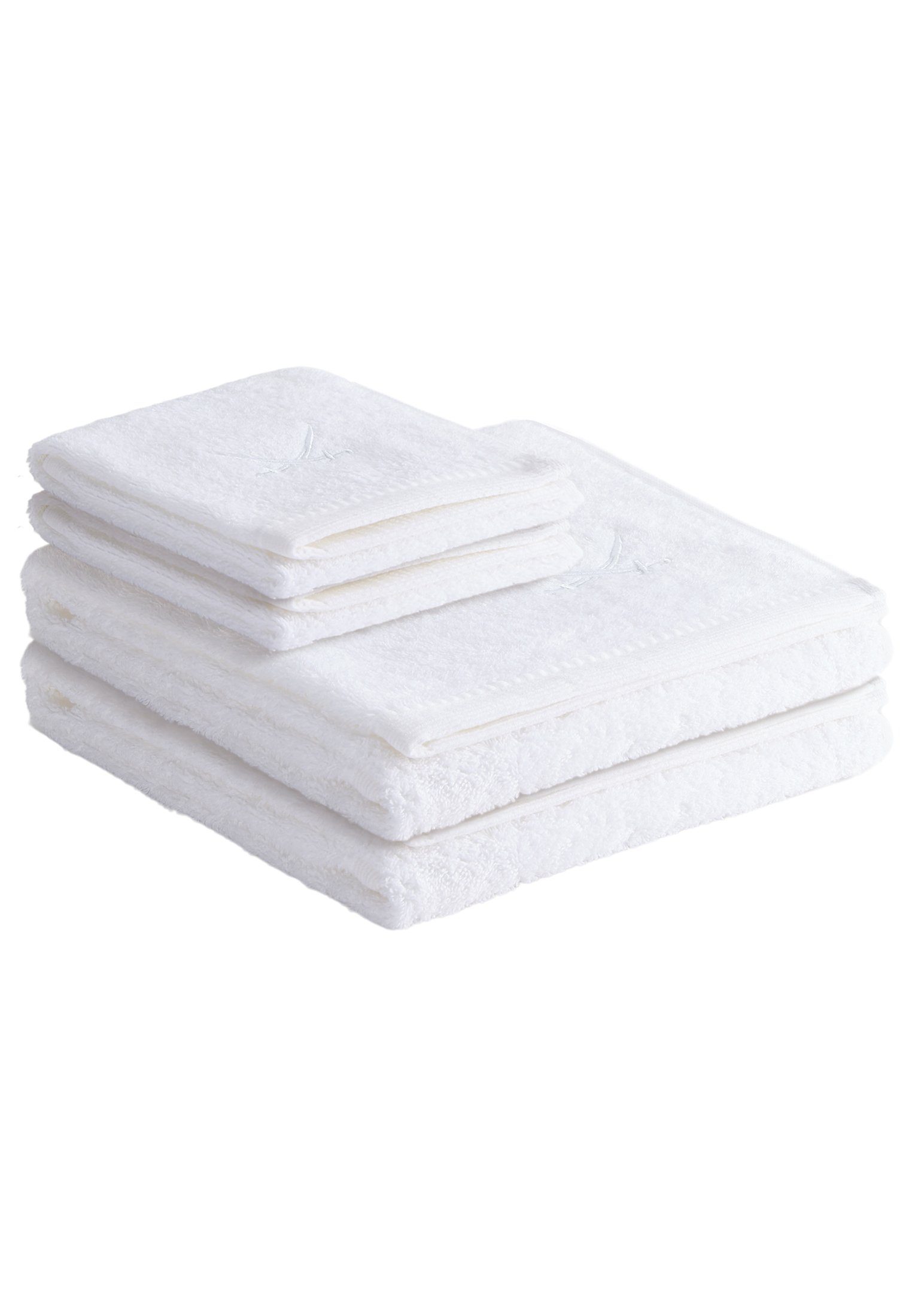 Sansibar Sylt Handtuch Set Sansibar Frottier Handtuch-Set Classic, flauschig, 100% Baumwolle, (4-St), pflegeleicht, trocknergeeignet, hochwertig
