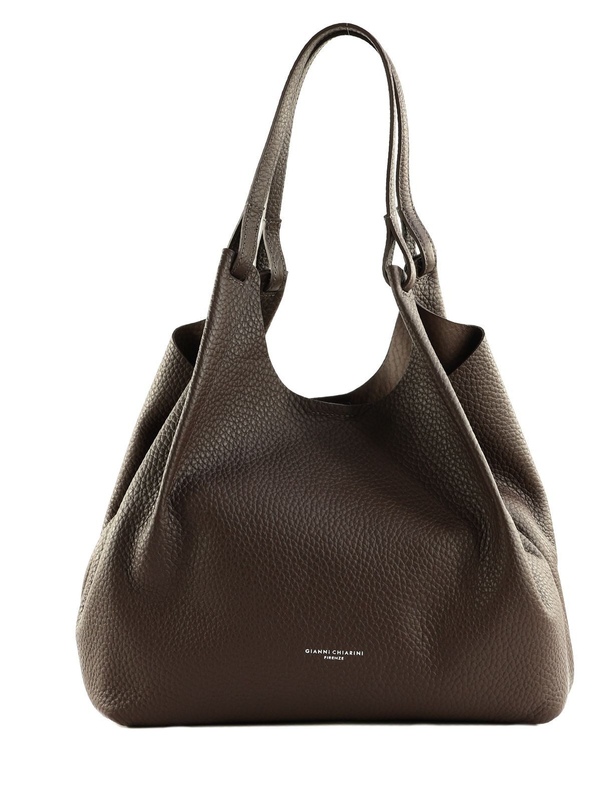 GIANNI CHIARINI Shopper Shopping Bag (Set, 2-tlg), aus echtem Rindsleder