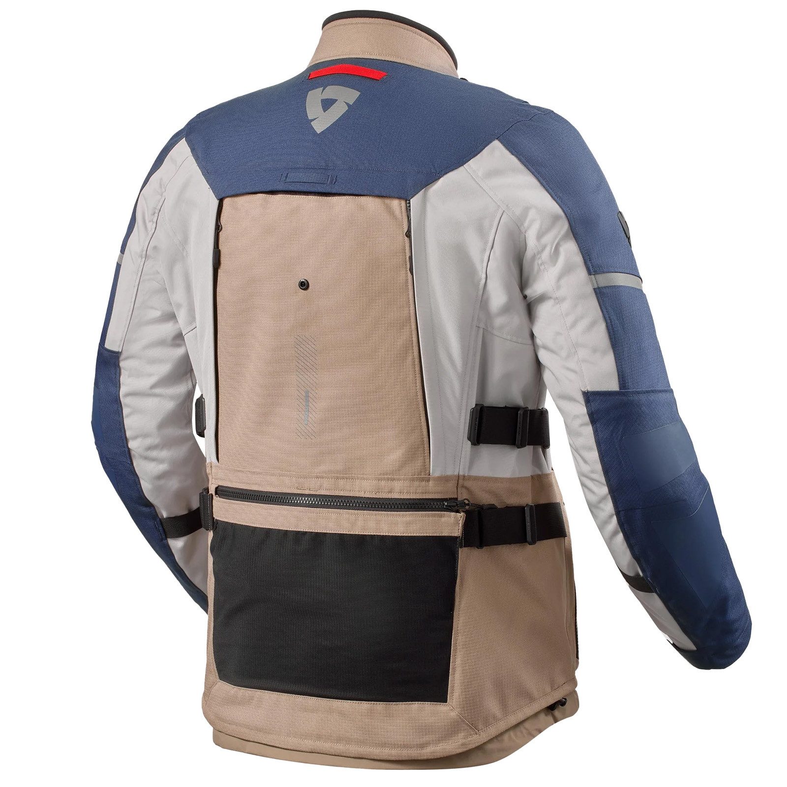 Revit Motorradjacke Revit Sand 5 H2O Textiljacke Sand / Blau atmungsaktiv günstig online kaufen